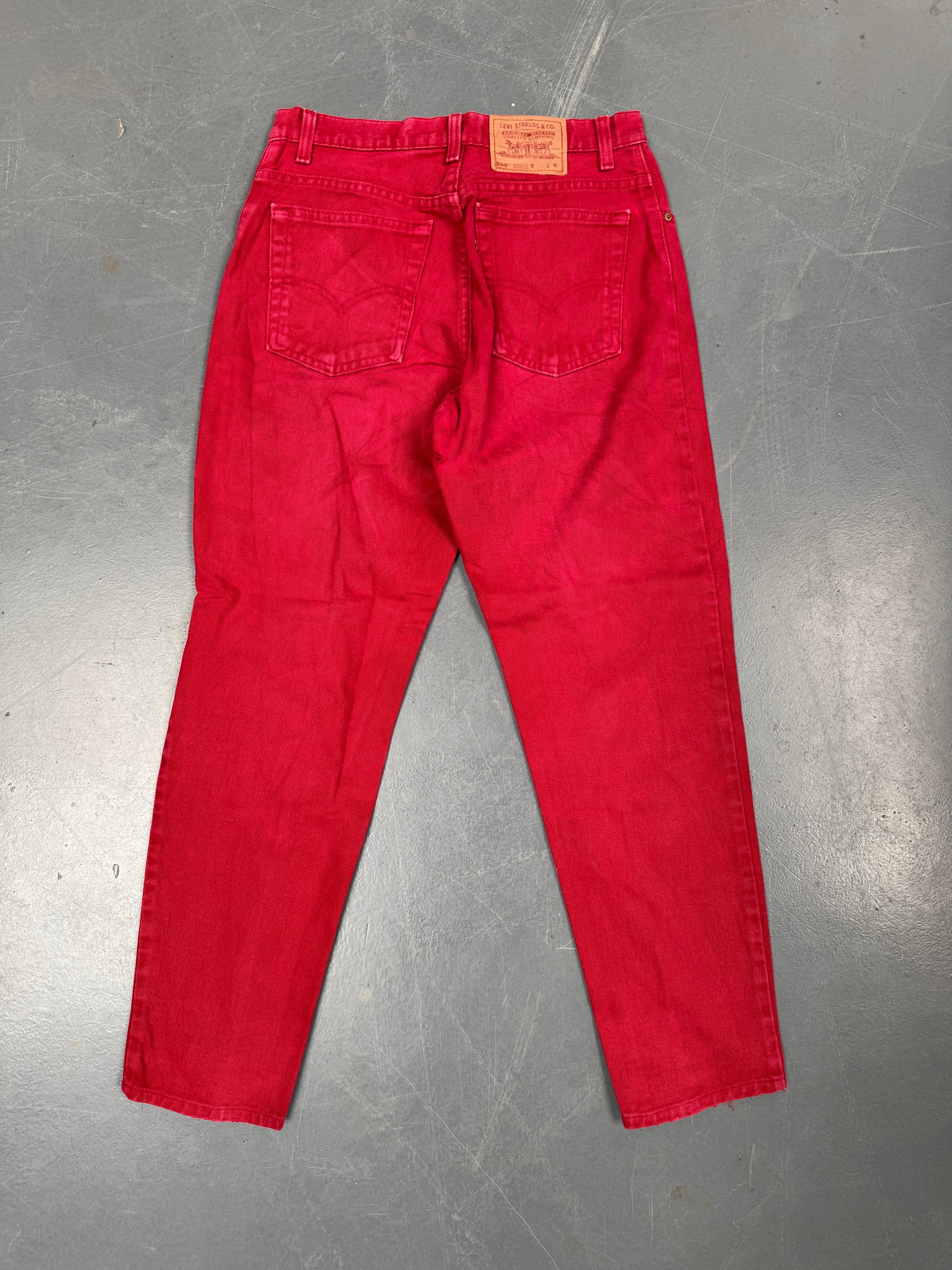 Vintage Ladies Levis High Waisted Denim 90s Made Jean - W 30 L 30 - HW39