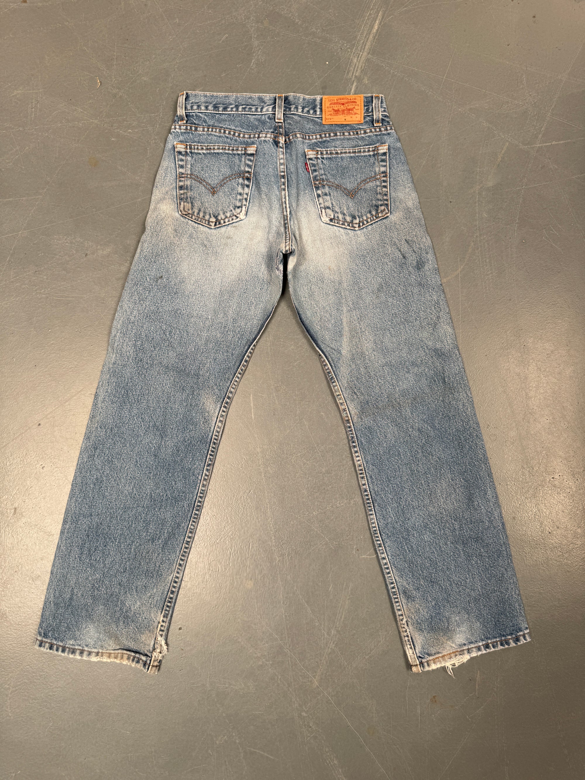 Vintage Ladies Levis High Waisted Denim 90s Made Jean - W 30 L 30 - HW43