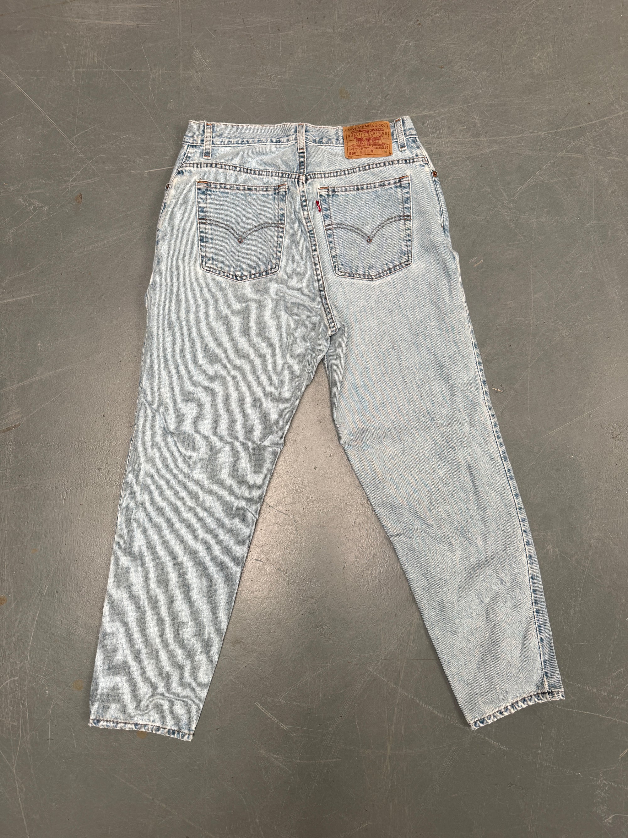 Vintage Ladies Levis High Waisted Denim 90s Made Jean - W 30 L 30 - HW51