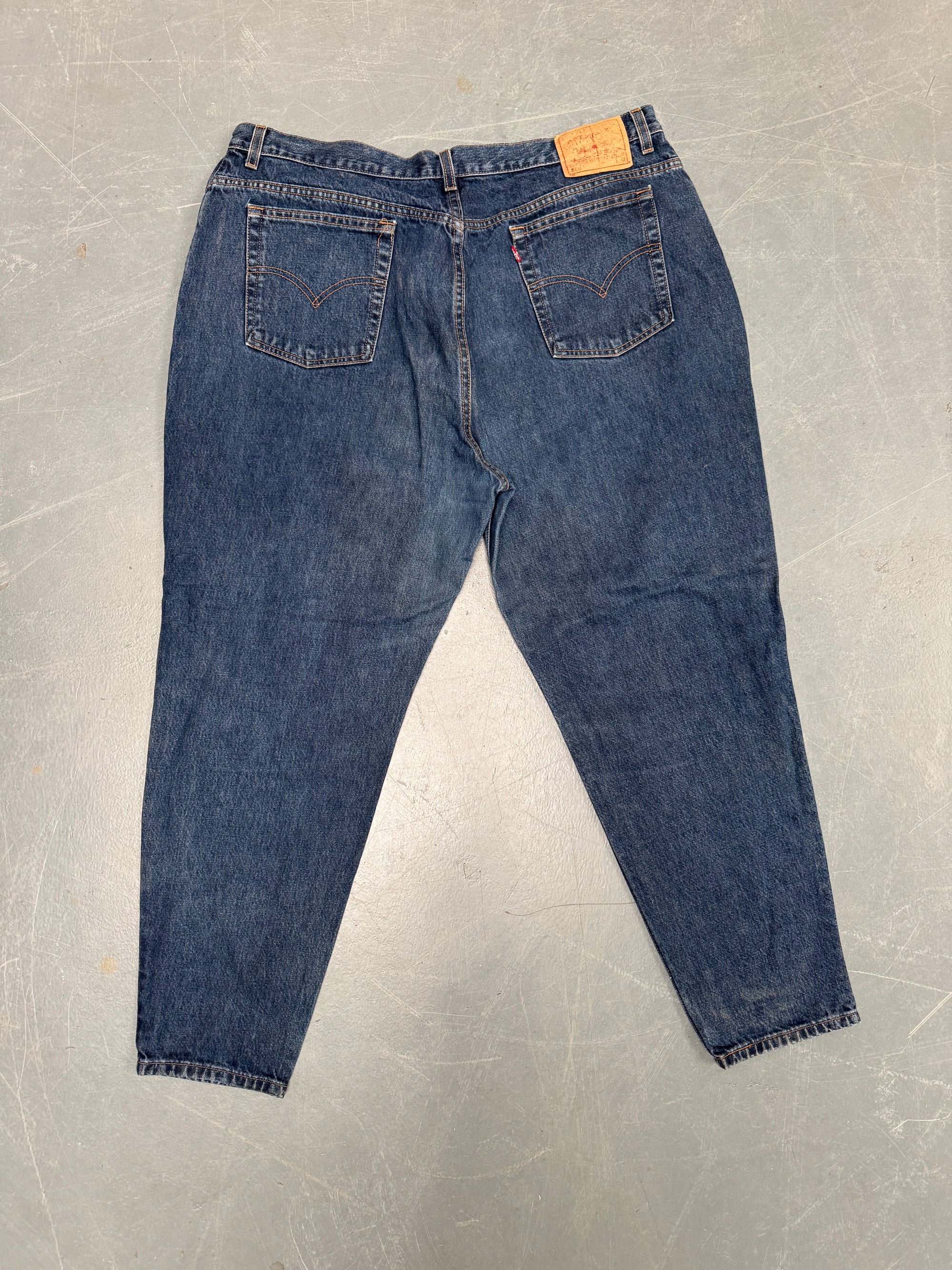 Vintage Ladies Levis High Waisted Denim 90s Made Jean - W 40 L 29 - HW55