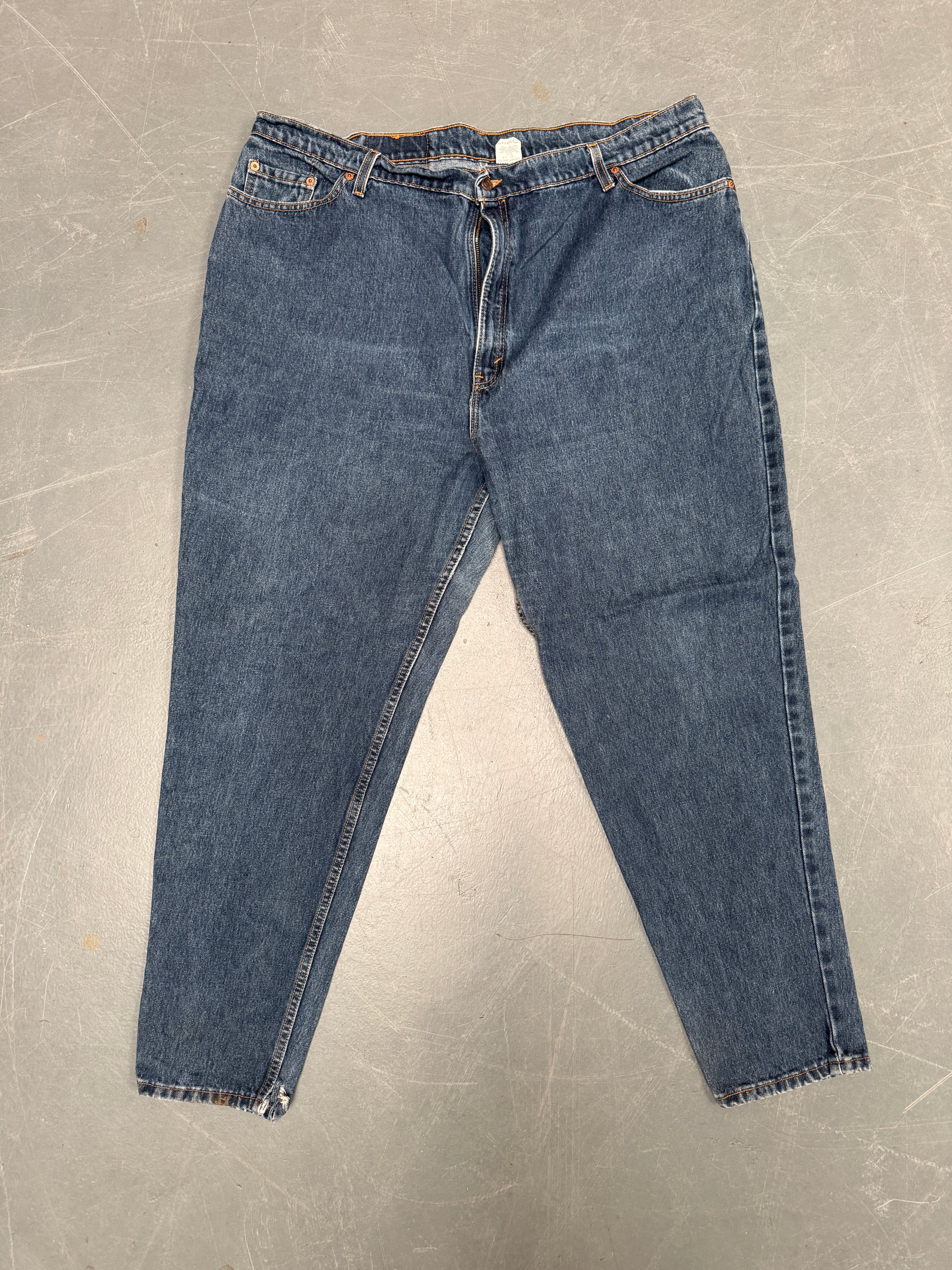 Vintage Ladies Levis High Waisted Denim 90s Made Jean - W 42 L 30 - HW59