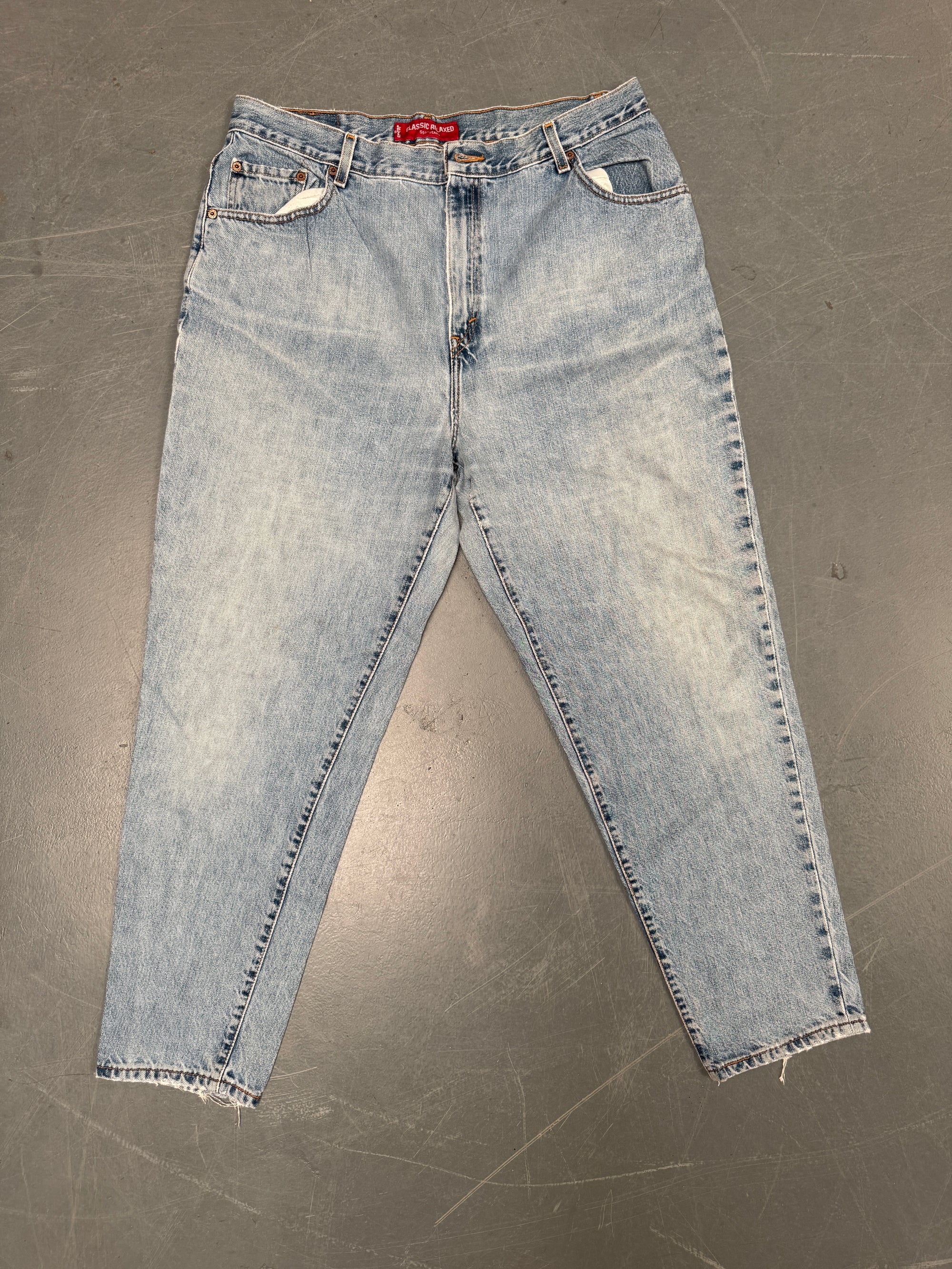 Vintage Ladies Levis High Waisted Denim 90s Made Jean - W 36 L 29 - HW62