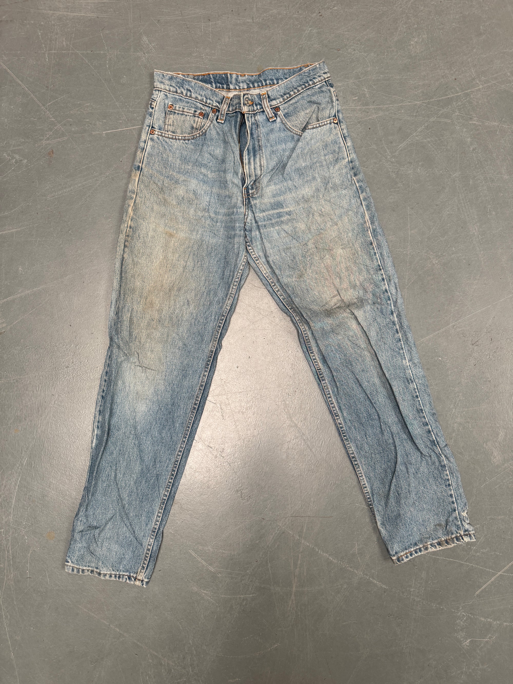 Vintage Ladies Levis High Waisted Denim 90s Made Jean - W 30 L 32 - HW69