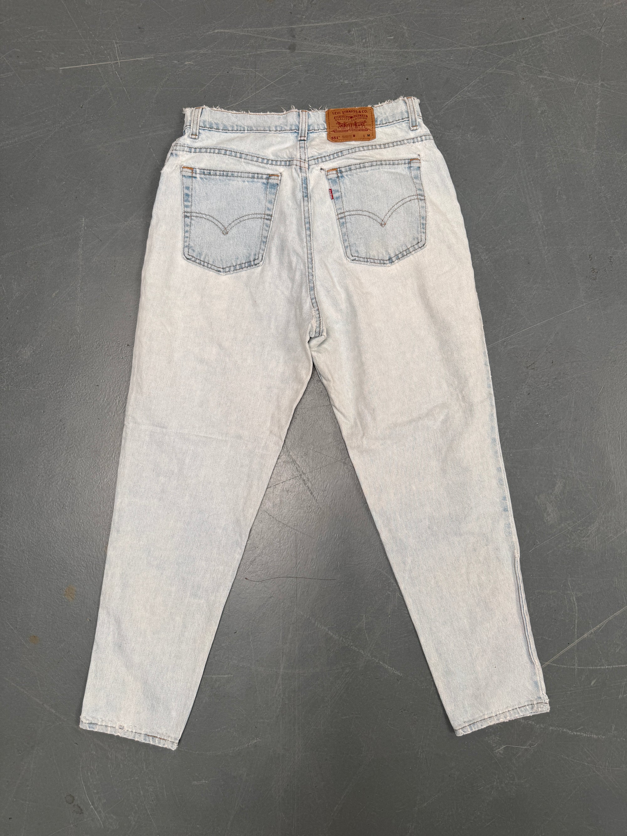 Vintage Ladies Levis High Waisted Denim 90s Made Jean - W 30 L 30 - HW70