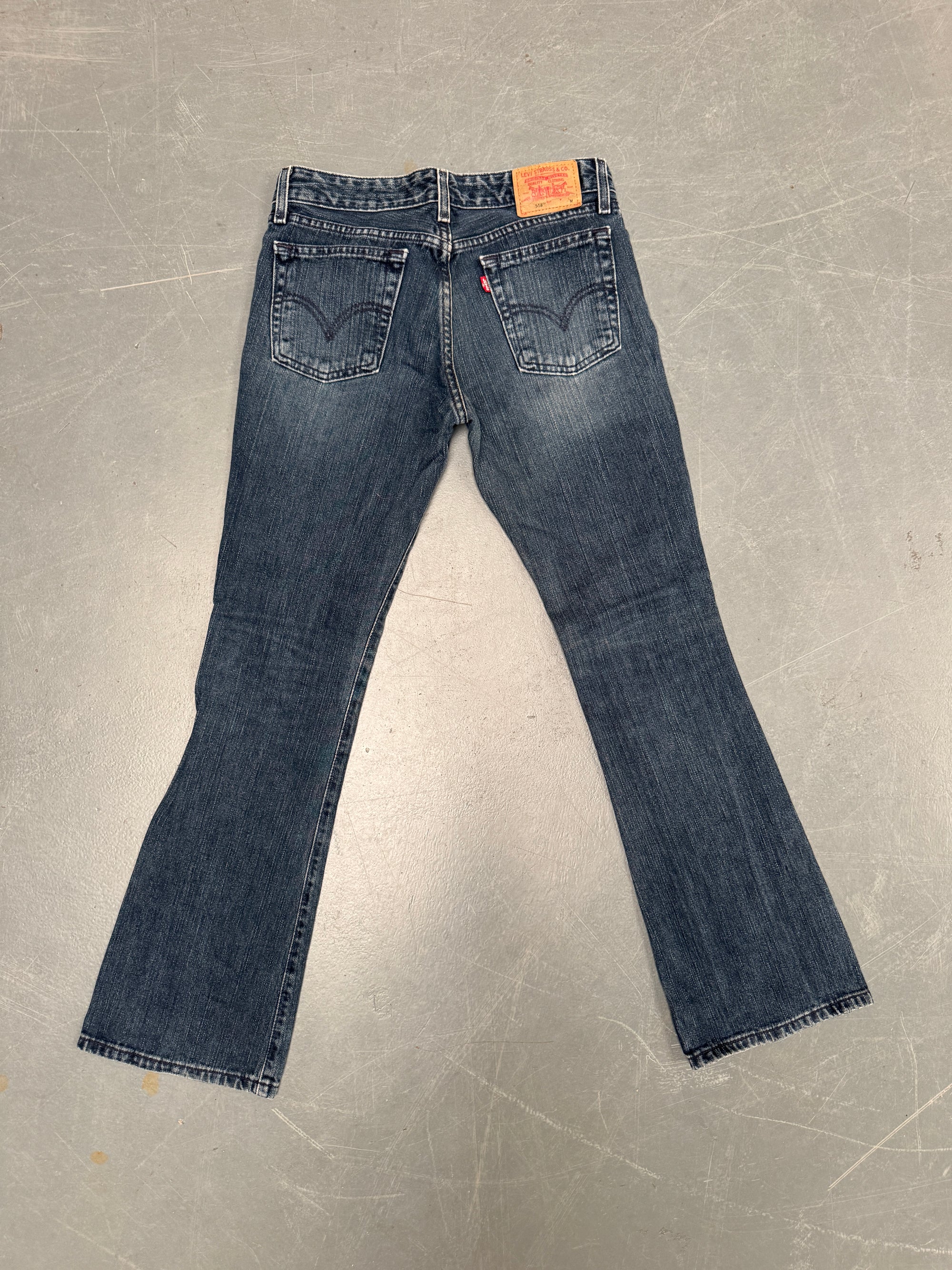 Vintage Ladies Levis High Waisted Denim 90s Made Jean - W 30 L 31 - HW73
