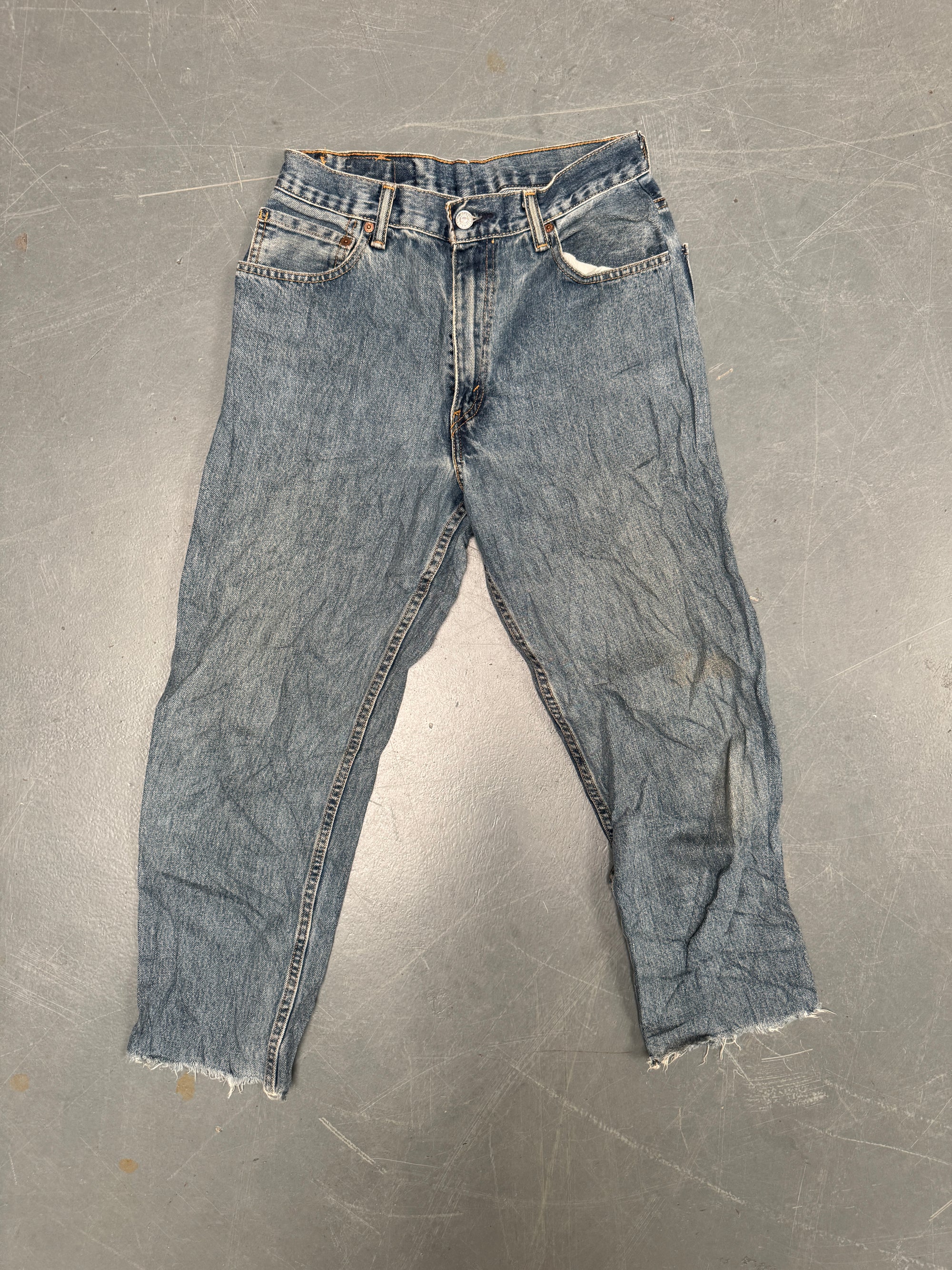 Vintage Ladies Levis High Waisted Denim 90s Made Jean - W 28 L 24 - HW75