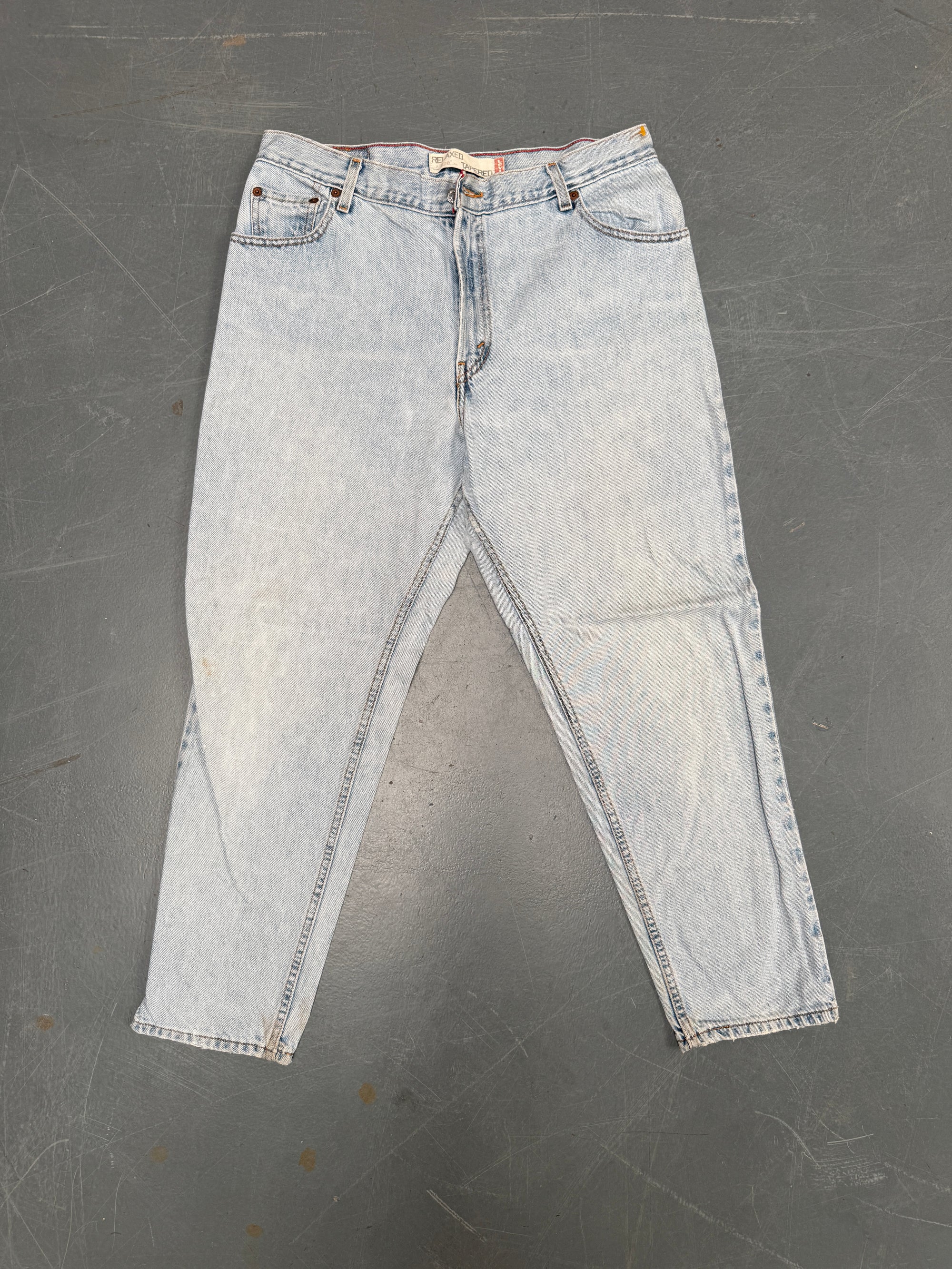 Vintage Ladies Levis High Waisted Denim 90s Made Jean - W 32 L 28 - HW76