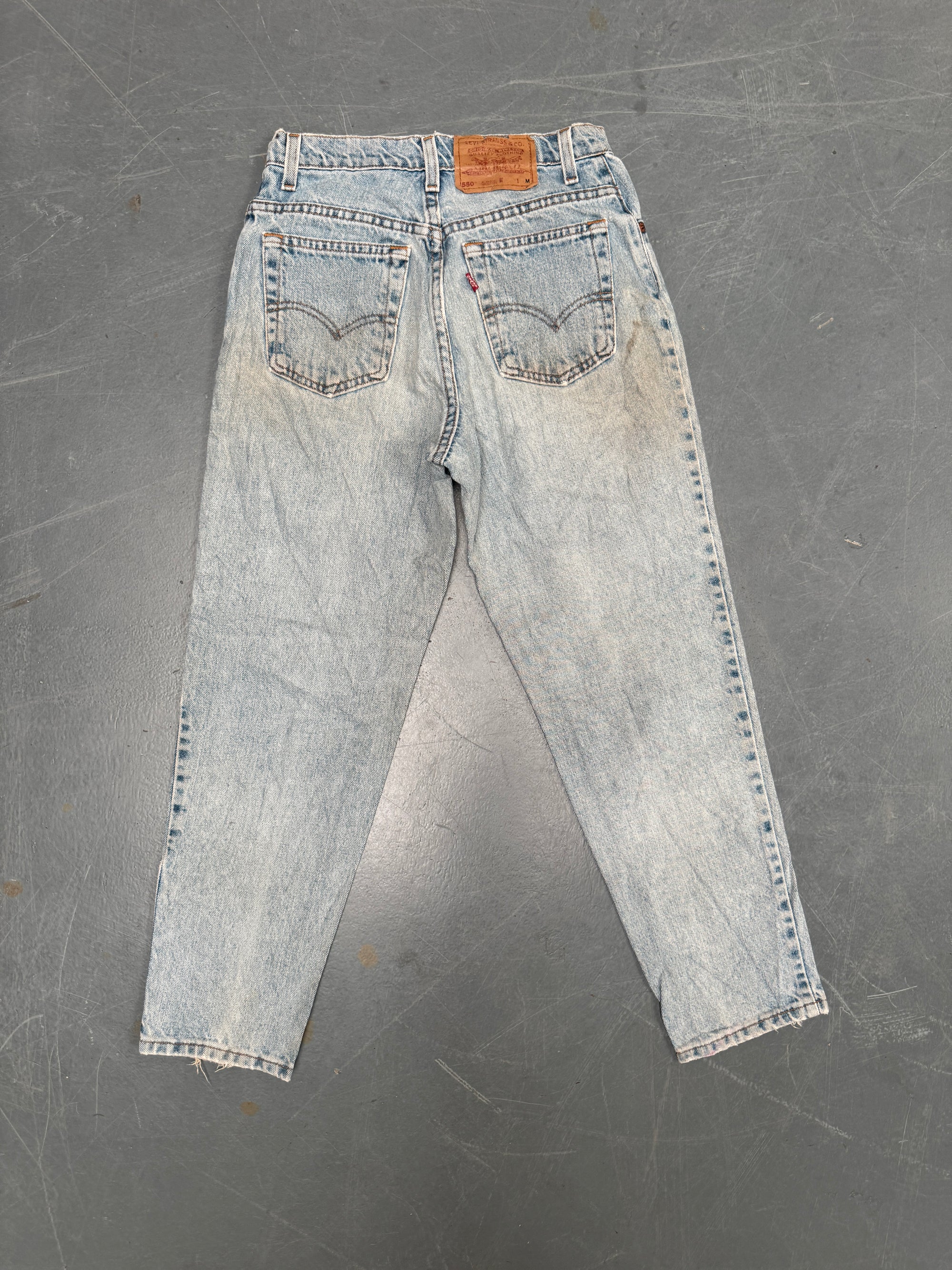 Vintage Ladies Levis High Waisted Denim 90s Made Jean - W 26 L 27 - HW81