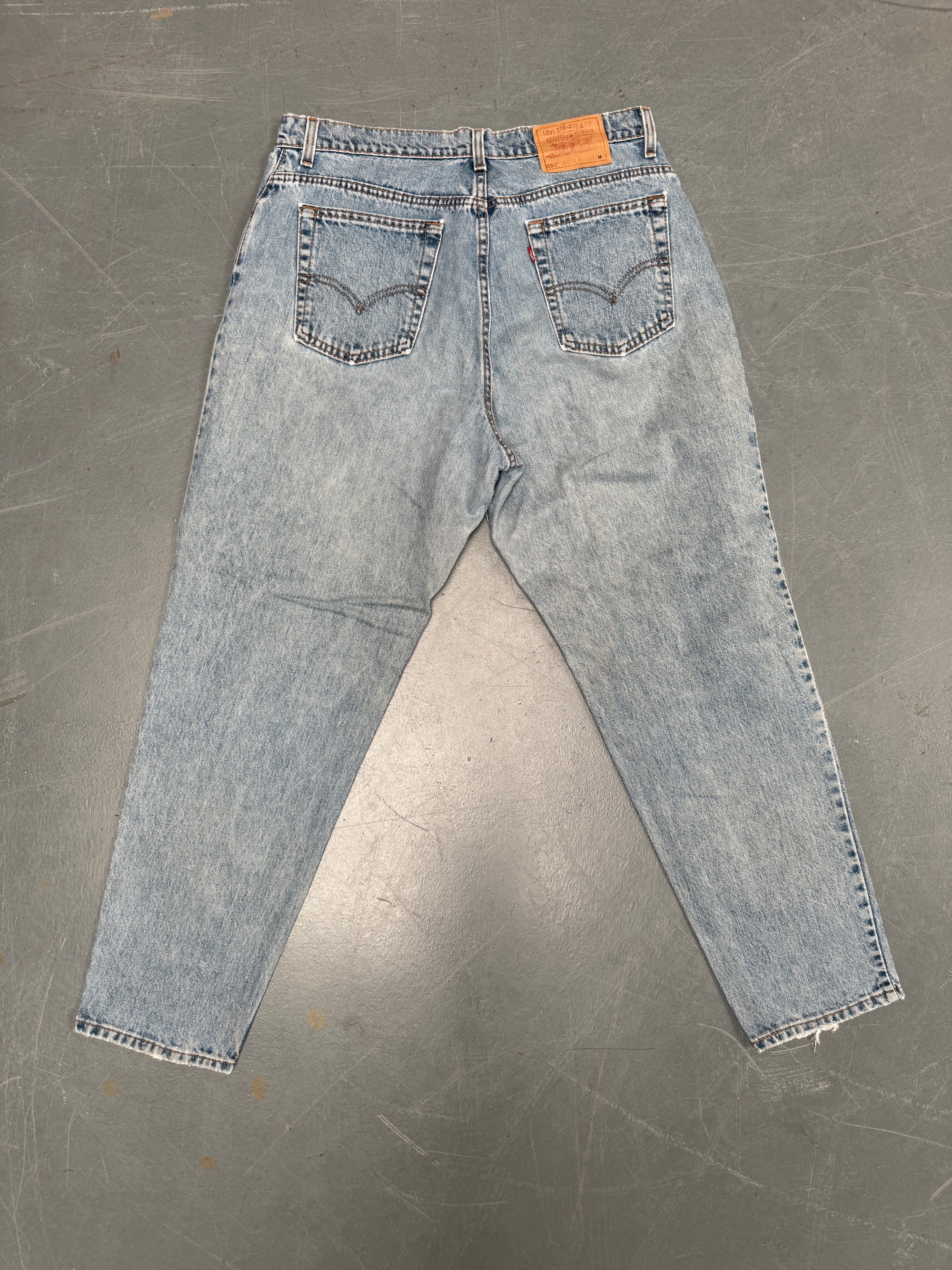 Vintage Ladies Levis High Waisted Denim 90s Made Jean - W 34 L 30 - HW94