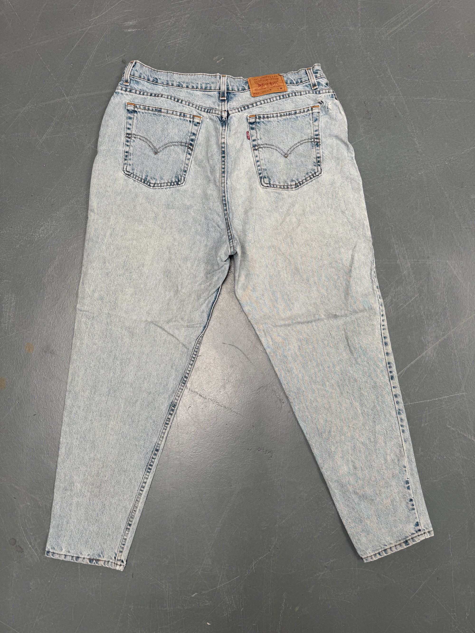Vintage Ladies Levis High Waisted Denim 90s Made Jean - W 36 L 30 - HW95