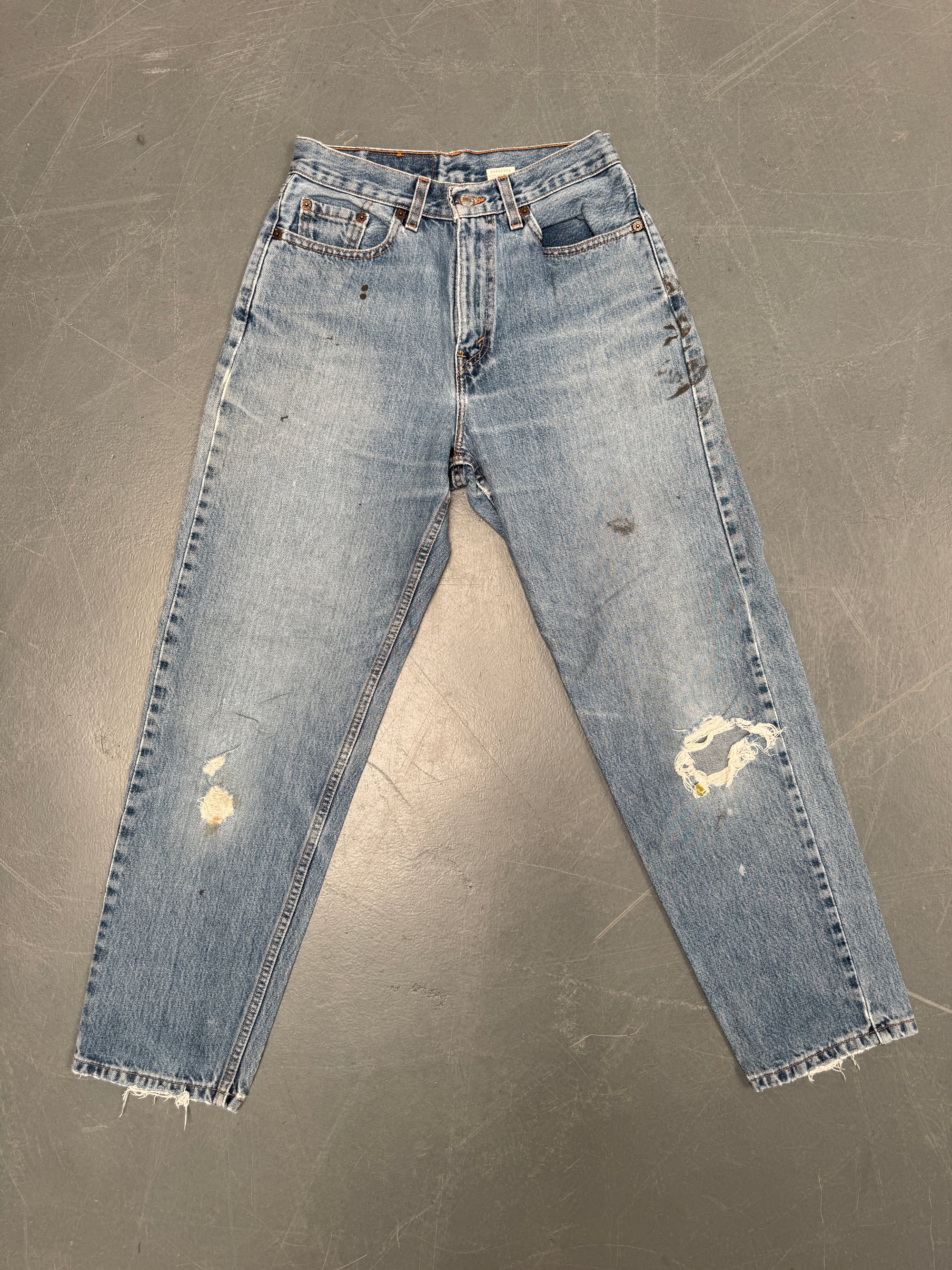 Vintage Ladies Levis High Waisted Denim 90s Made Jean - W 26 L 29 - HW100