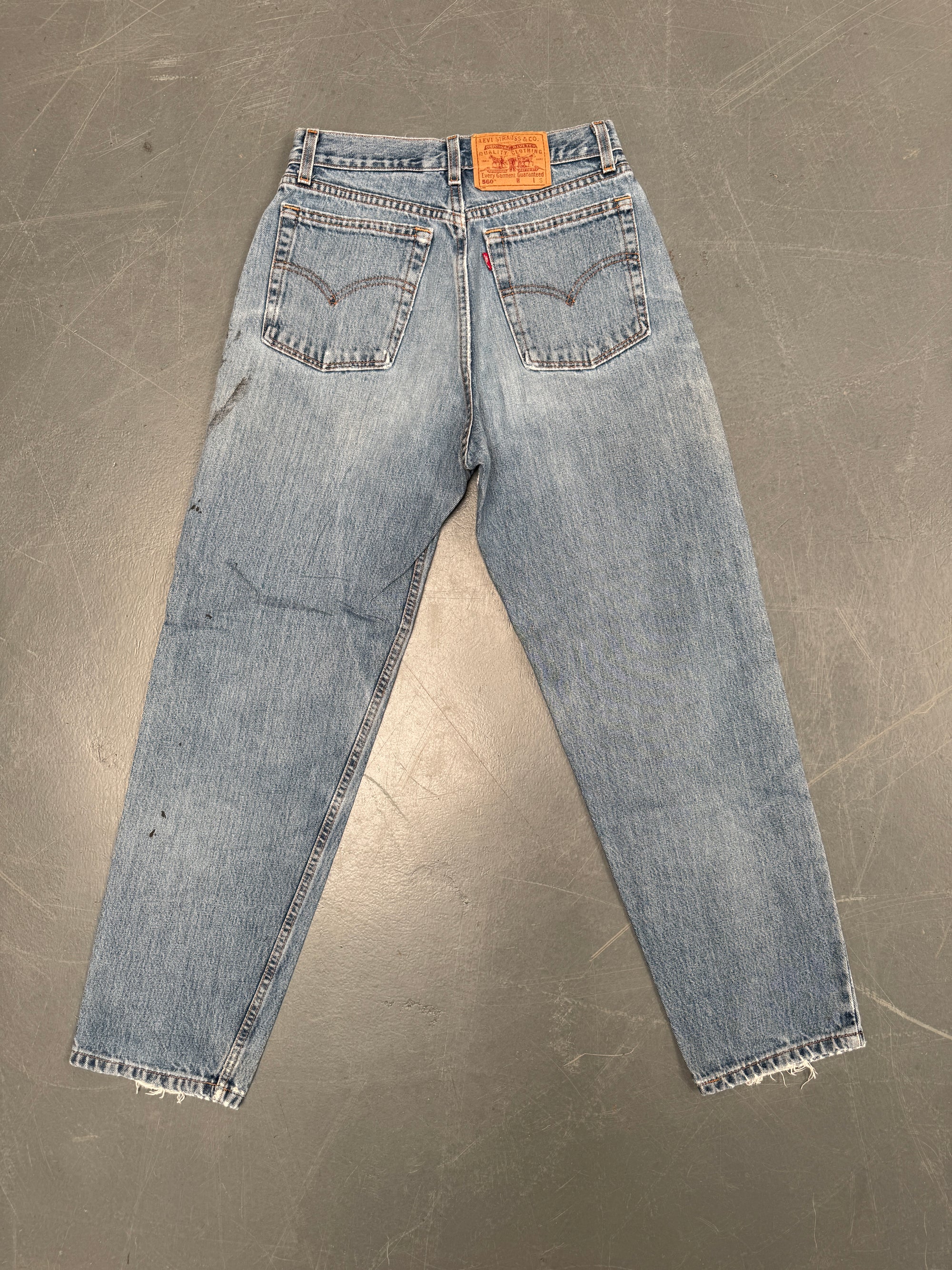 Vintage Ladies Levis High Waisted Denim 90s Made Jean - W 26 L 29 - HW100