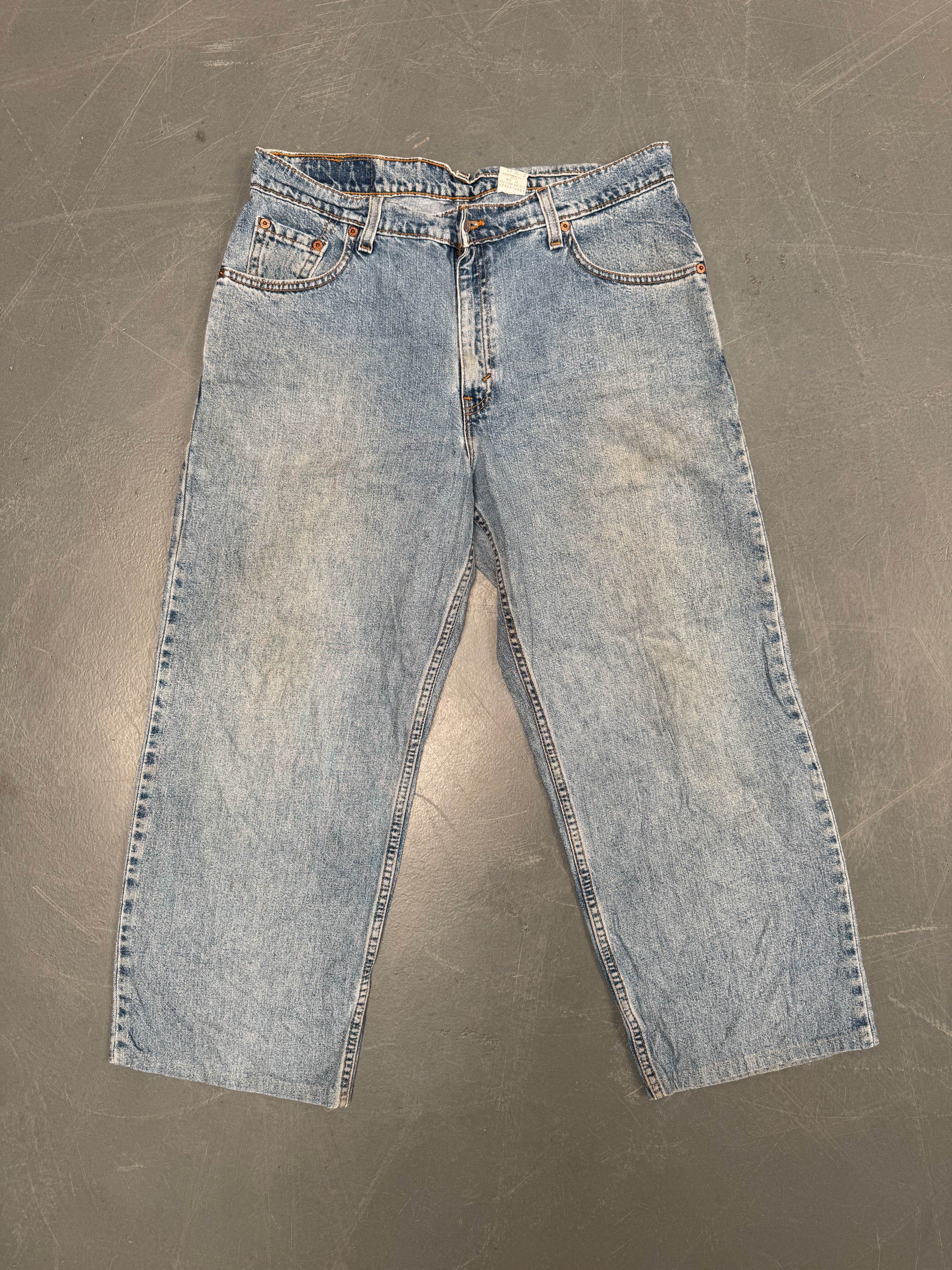 Vintage Ladies Levis High Waisted Denim 90s Made Jean - W 34 L 26 - HW101