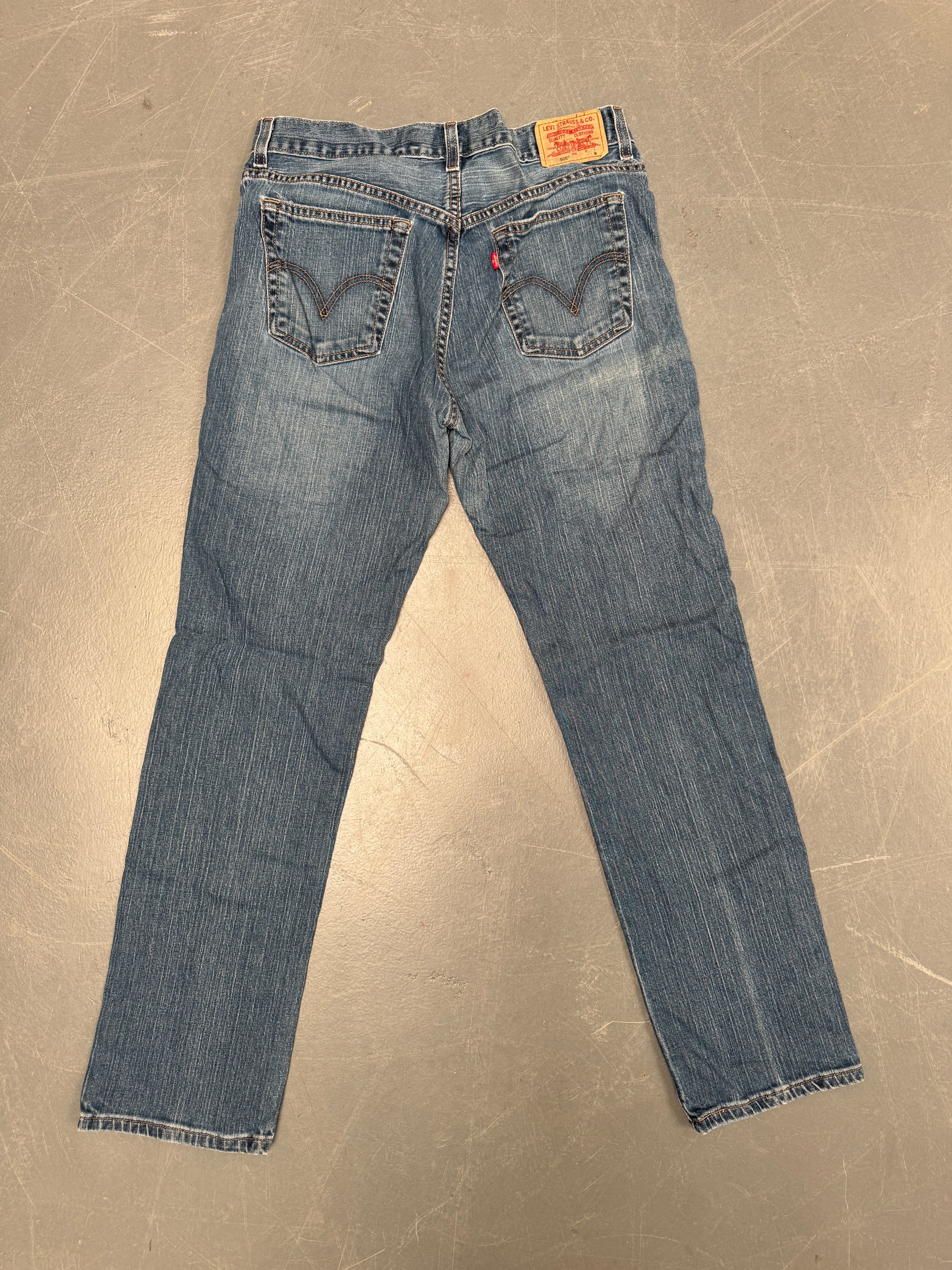 Vintage Ladies Levis High Waisted Denim 90s Made Jean - W 30 L 31 - HW107