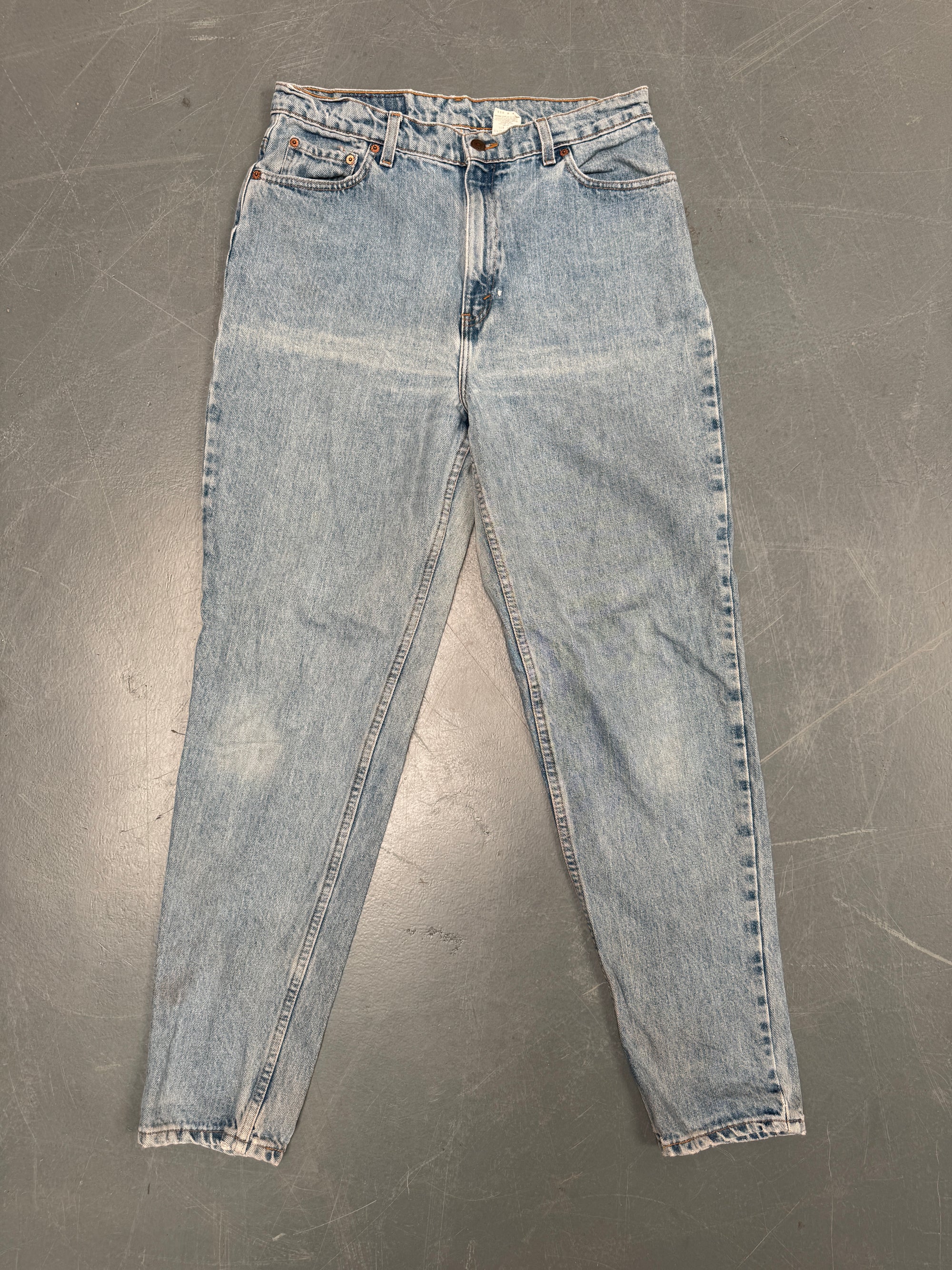 Vintage Ladies Levis High Waisted Denim 90s Made Jean - W 32 L 32 - HW108
