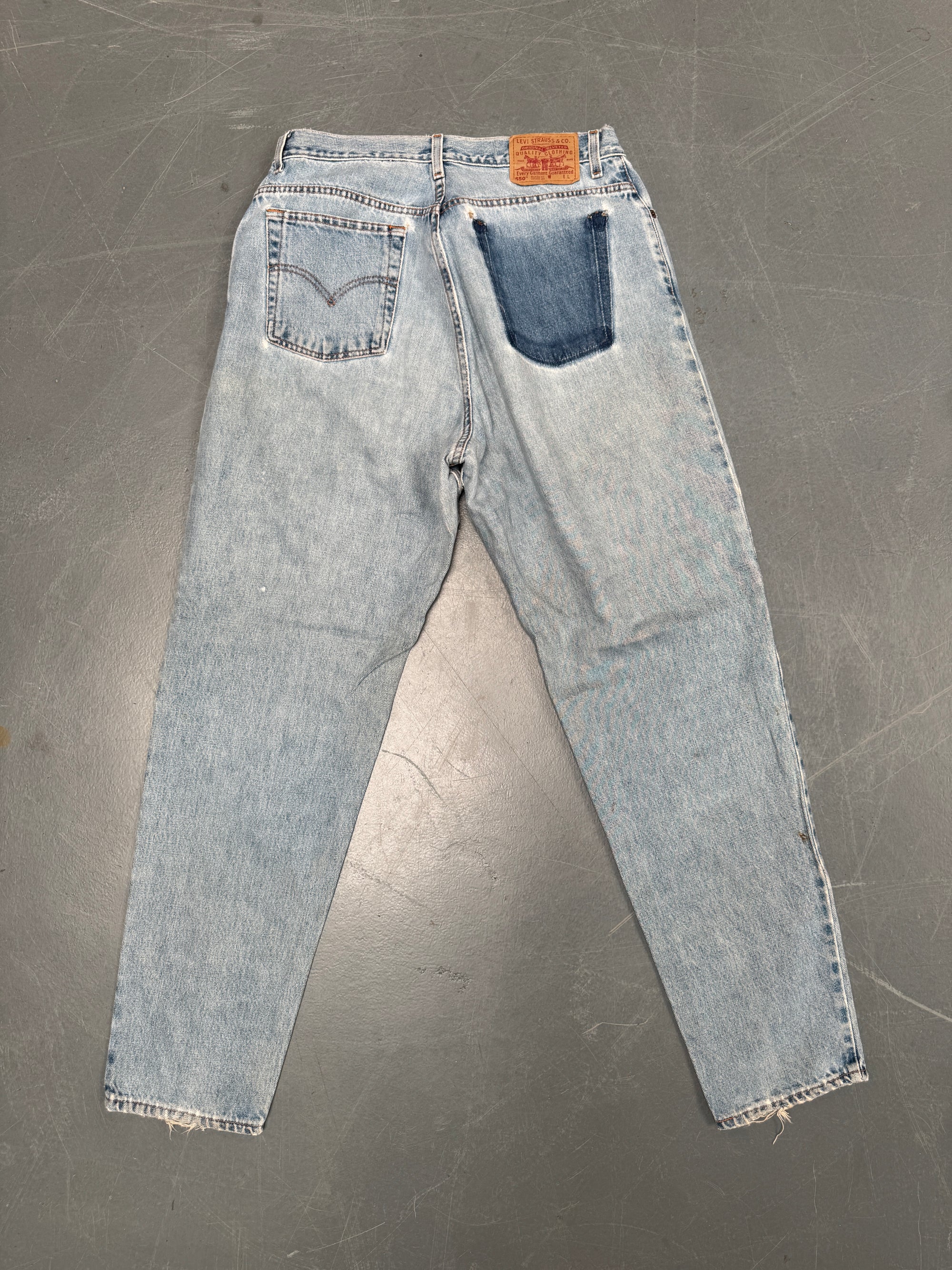 Vintage Ladies Levis High Waisted Denim 90s Made Jean - W 30 L 32 - HW112
