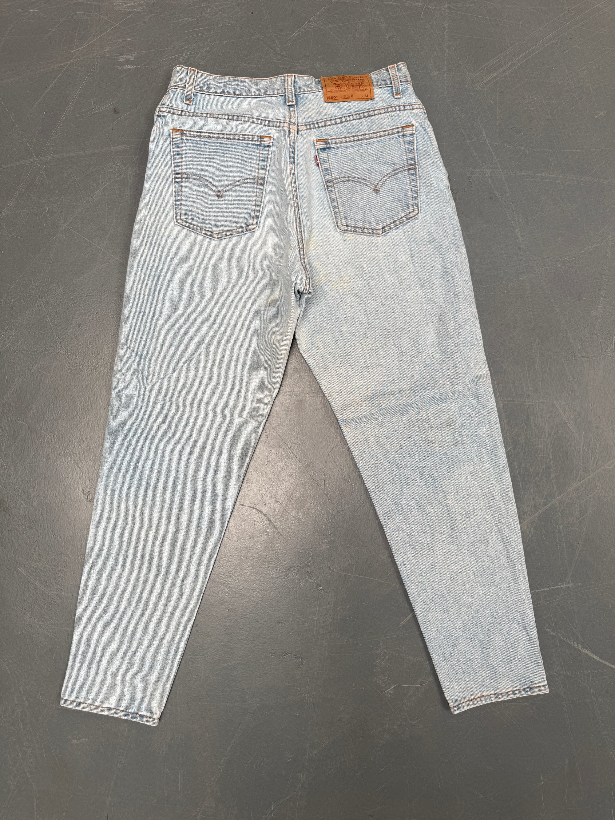 Vintage Ladies Levis High Waisted Denim 90s Made Jean - W 32 L 30 - HW122