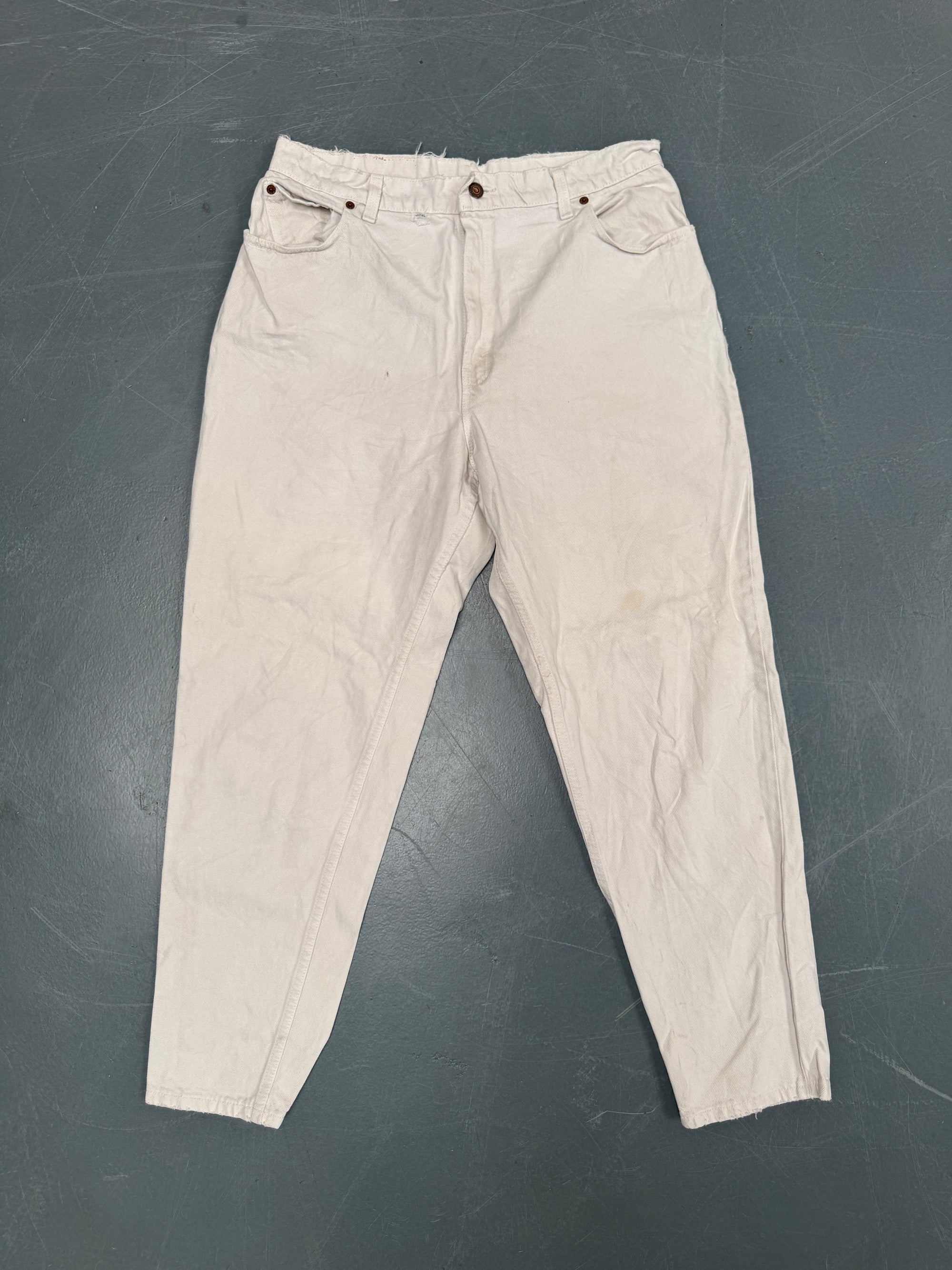 Vintage Ladies Levis High Waisted Denim 90s Made Jean - W 32 L 29 - HW124