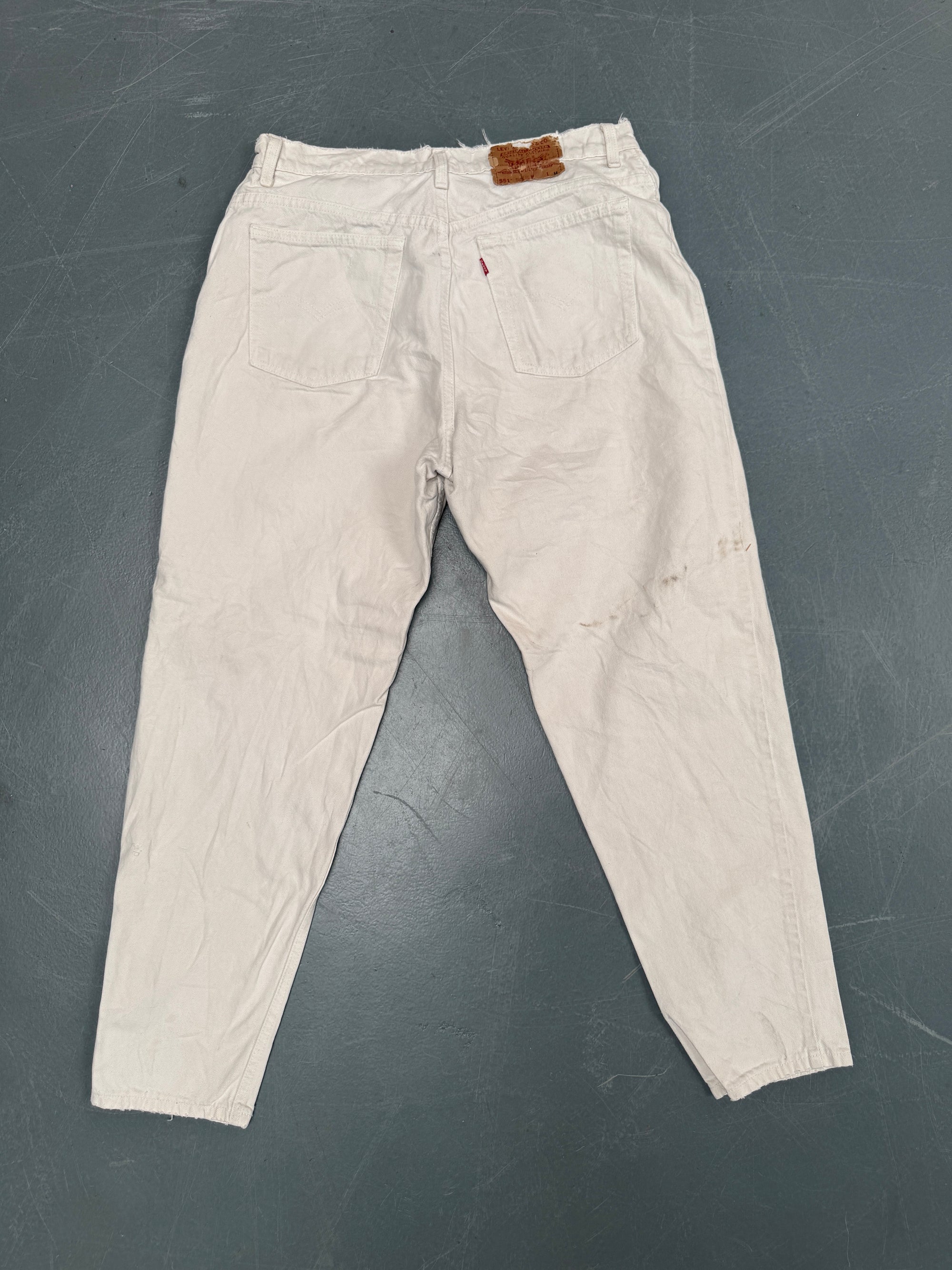 Vintage Ladies Levis High Waisted Denim 90s Made Jean - W 32 L 29 - HW124
