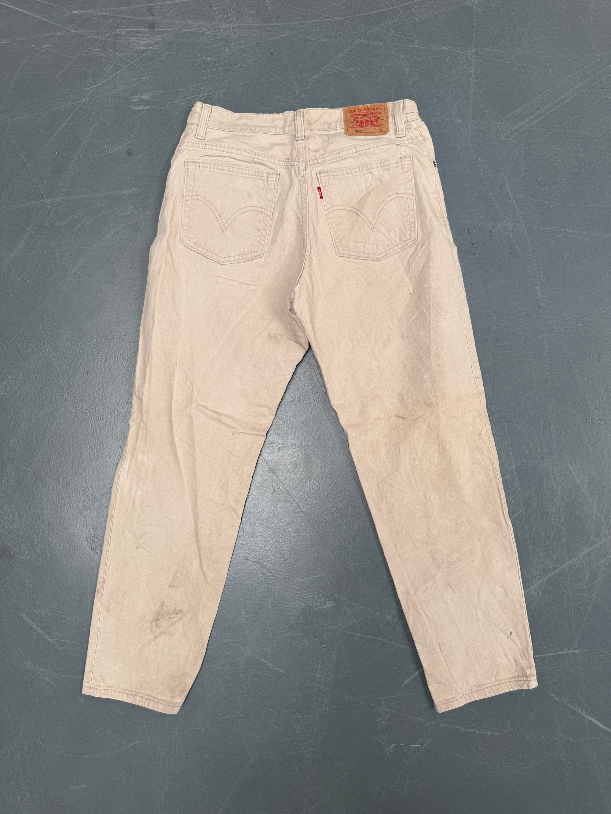 Vintage Ladies Levis High Waisted Denim 90s Made Jean - W 30 L 28 - HW125