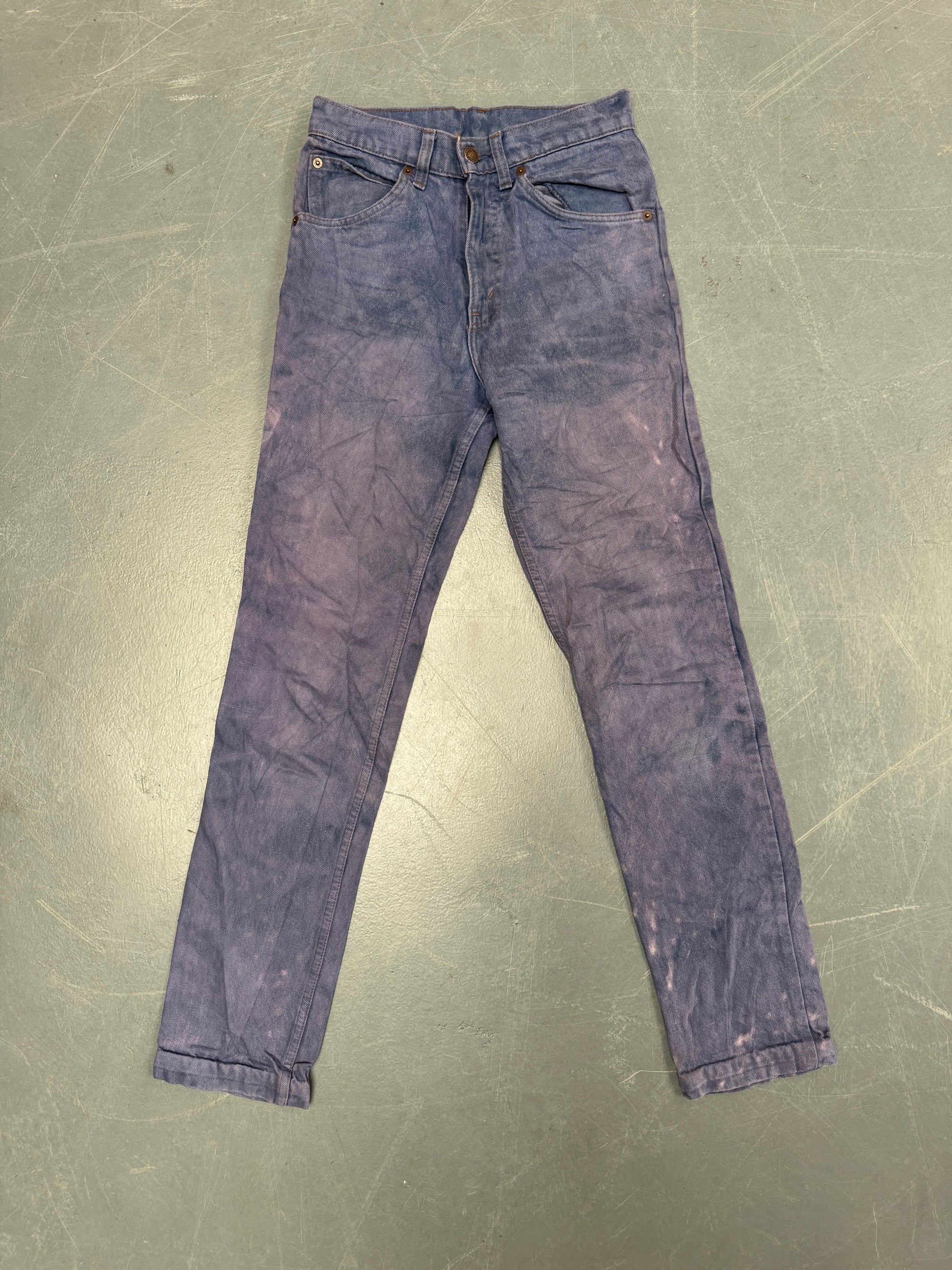 Vintage Ladies Levis High Waisted Denim 90s Made Jean - W 26 L 30 - HW127