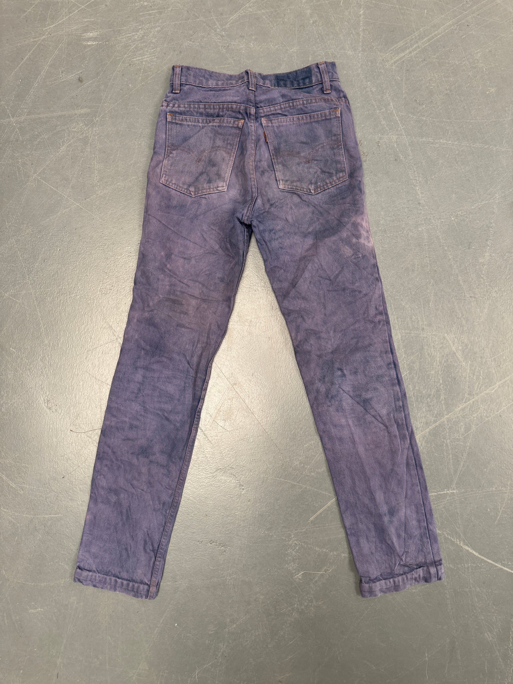 Vintage Ladies Levis High Waisted Denim 90s Made Jean - W 26 L 30 - HW127