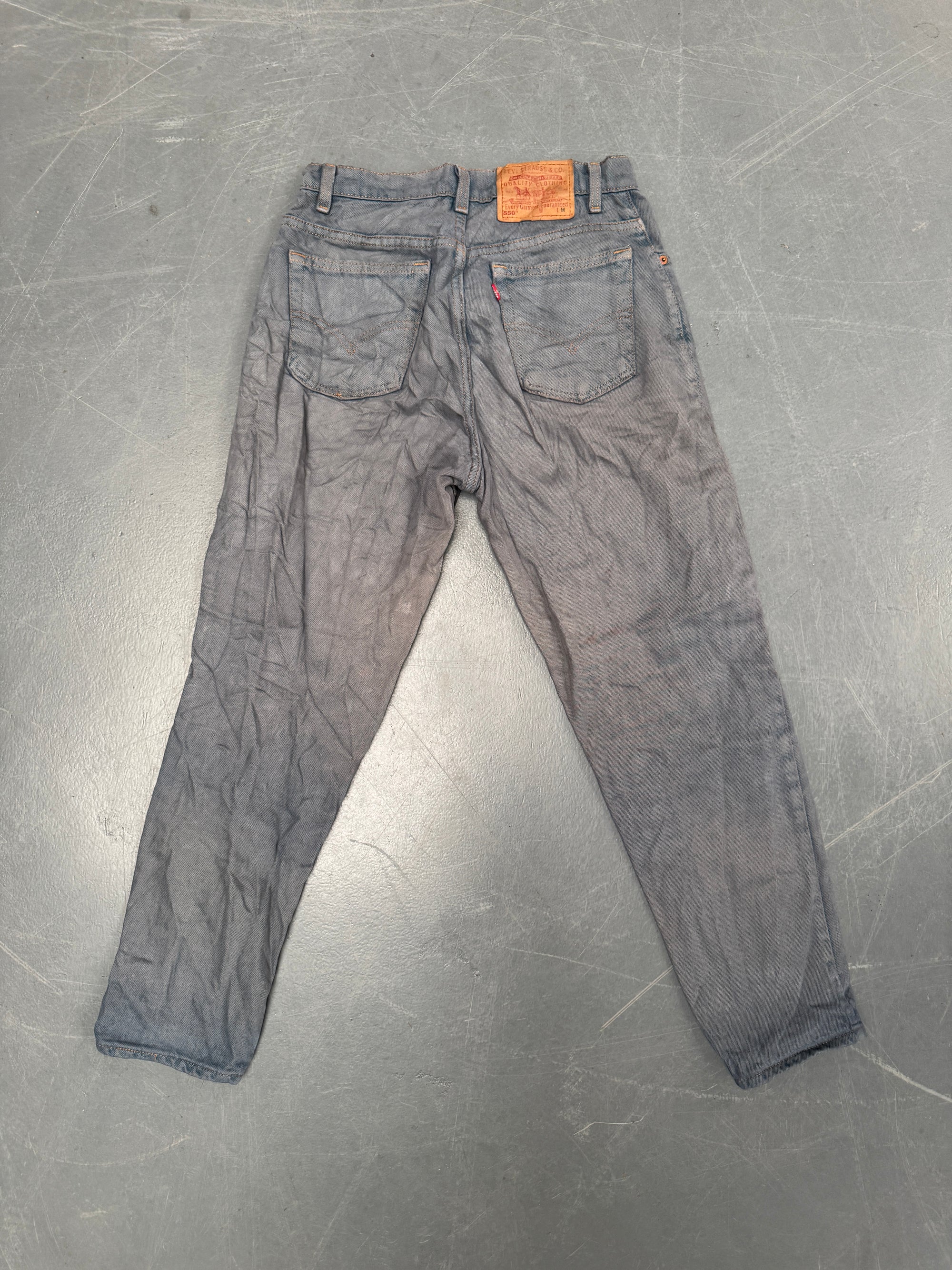 Vintage Ladies Levis High Waisted Denim 90s Made Jean - W 28 L 27 - HW128