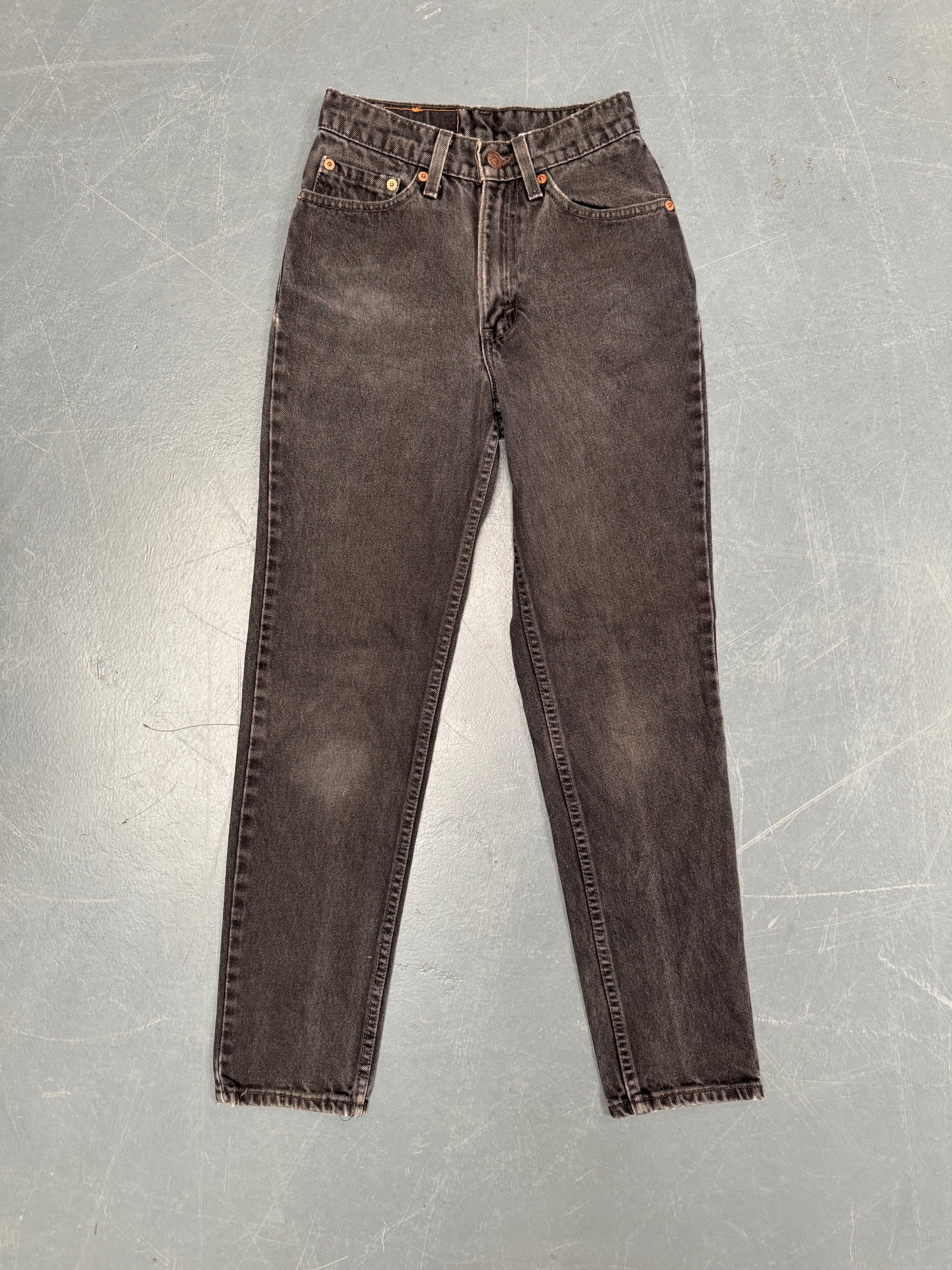 Vintage Ladies Levis High Waisted Denim 90s Made Jean - W 22 L 27 - HW131