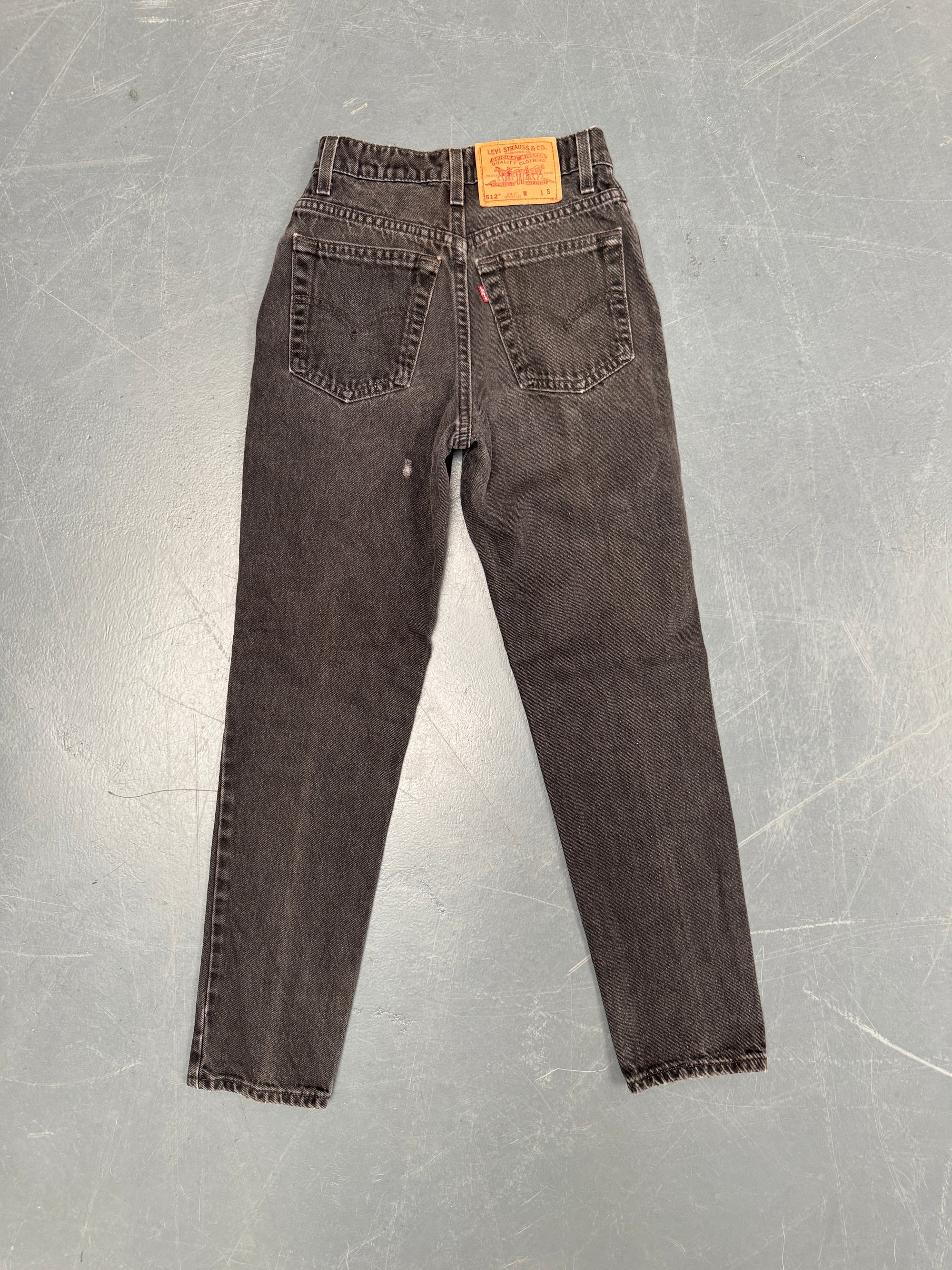 Vintage Ladies Levis High Waisted Denim 90s Made Jean - W 22 L 27 - HW131