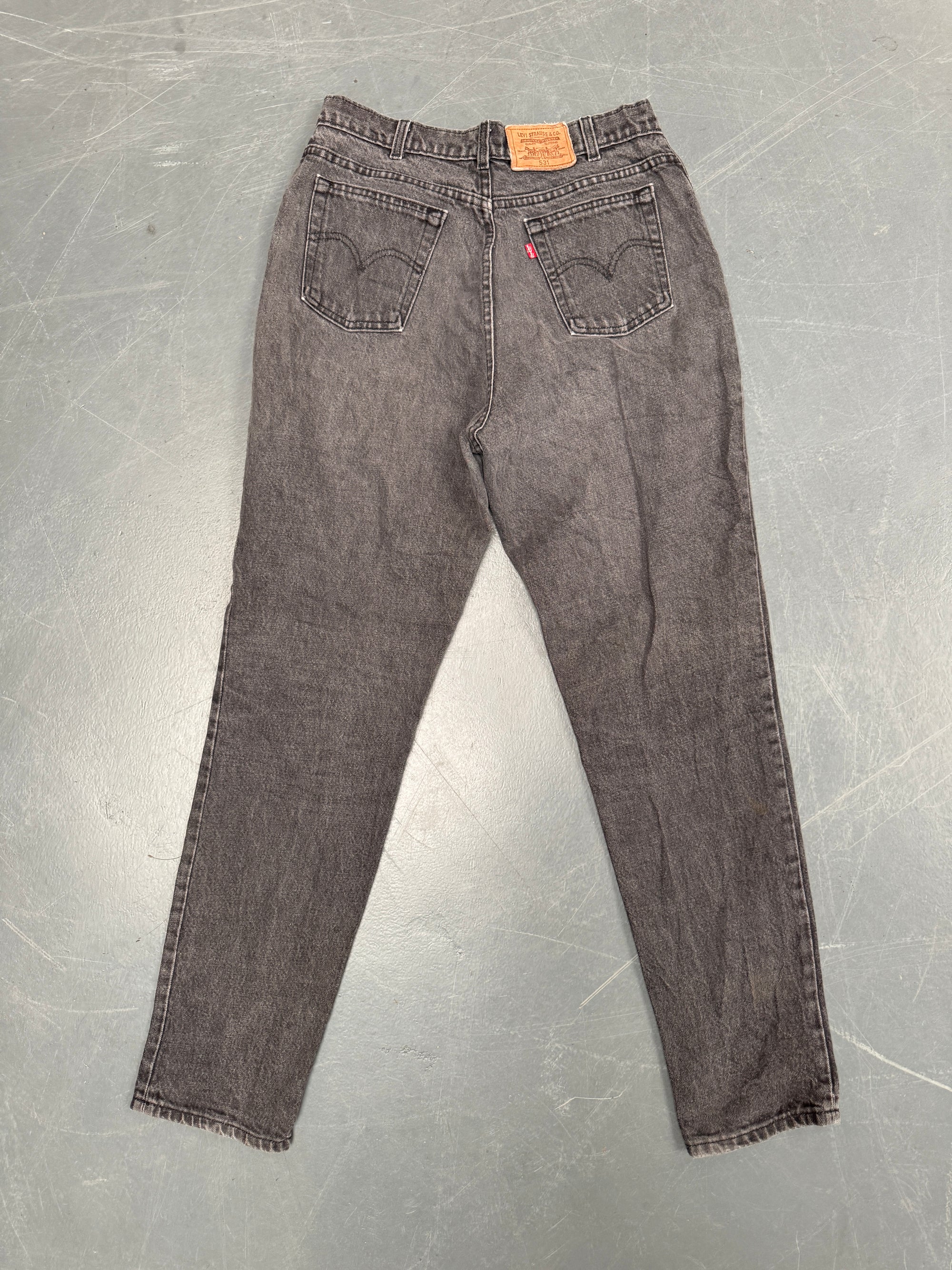 Vintage Ladies Levis High Waisted Denim 90s Made Jean - W 30 L 32 - HW134