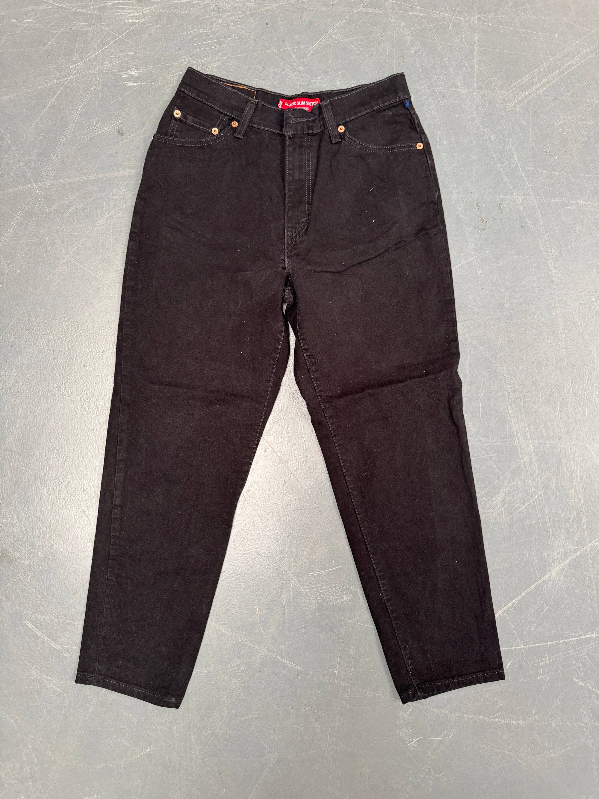 Vintage Ladies Levis High Waisted Denim 90s Made Jean - W 26 L 27 - HW136