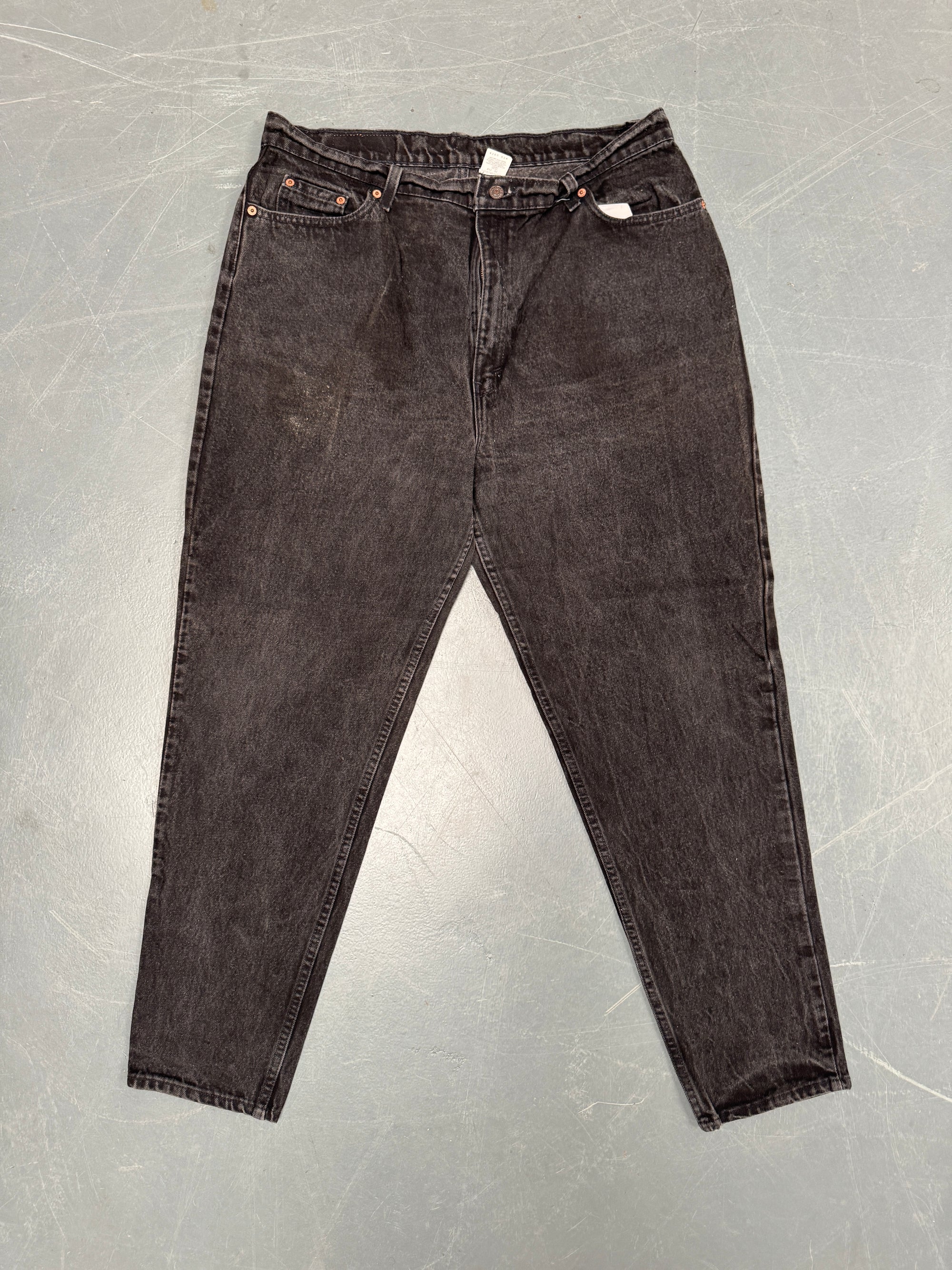 Vintage Ladies Levis High Waisted Denim 90s Made Jean - W 36 L 30 - HW139