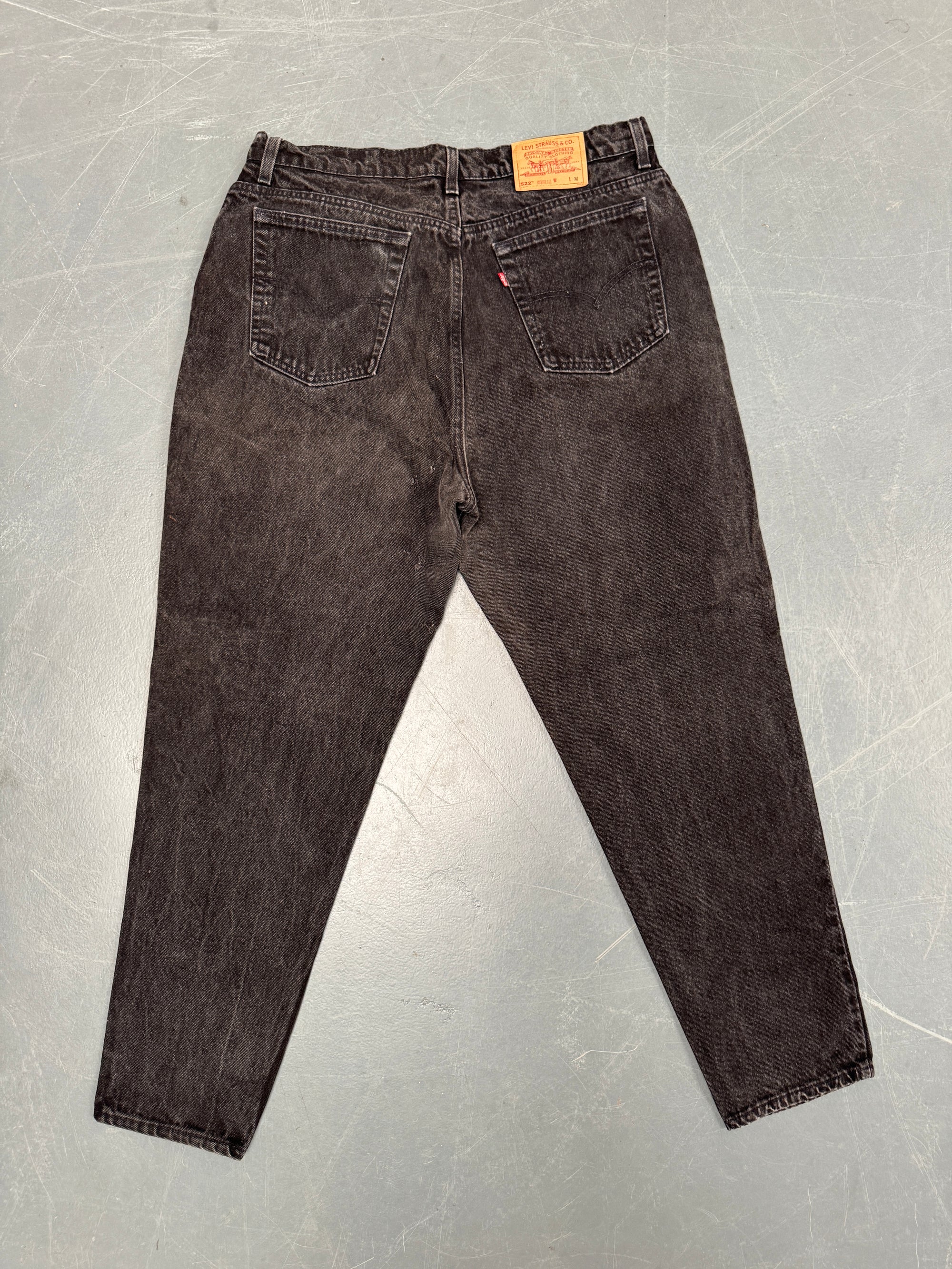 Vintage Ladies Levis High Waisted Denim 90s Made Jean - W 36 L 30 - HW139