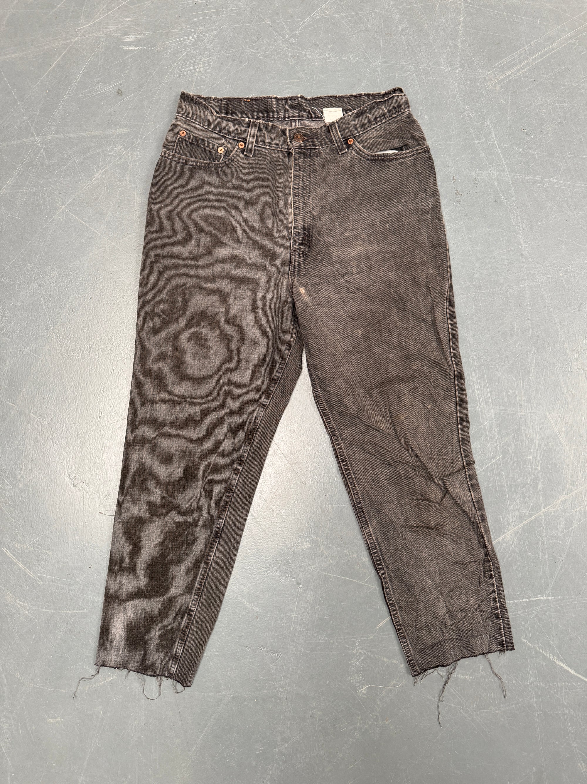 Vintage Ladies Levis High Waisted Denim 90s Made Jean - W 28 L 26 - HW140