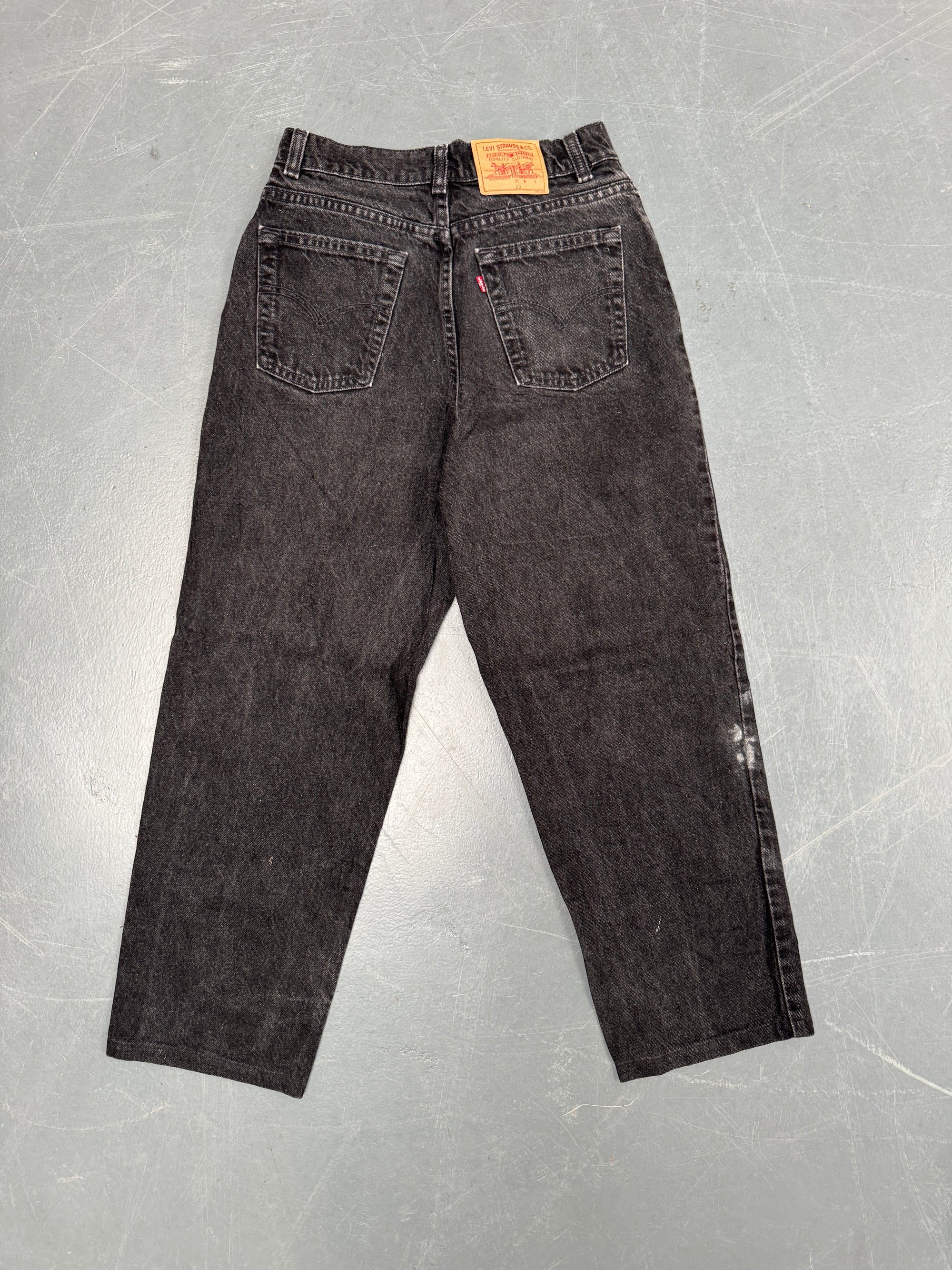 Vintage Ladies Levis High Waisted Denim 90s Made Jean - W 26 L 26 - HW146