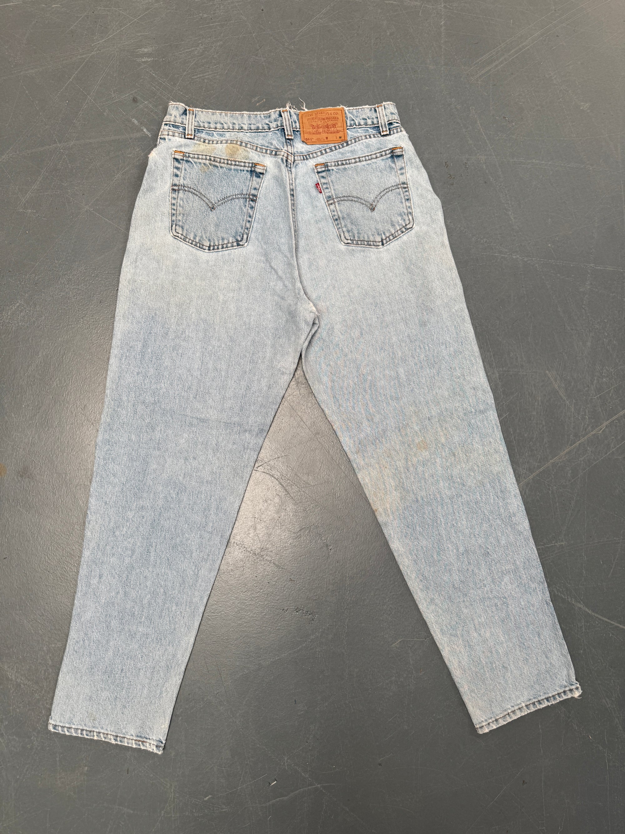Vintage Ladies Levis High Waisted Denim 90s Made Jean - W 32 L 32 - HW153
