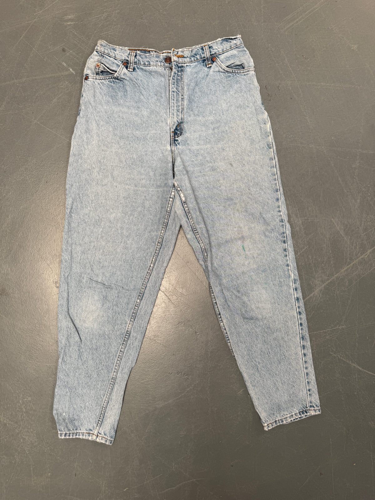 Vintage Ladies Levis High Waisted Denim 90s Made Jean - W 30 L 31 - HW164