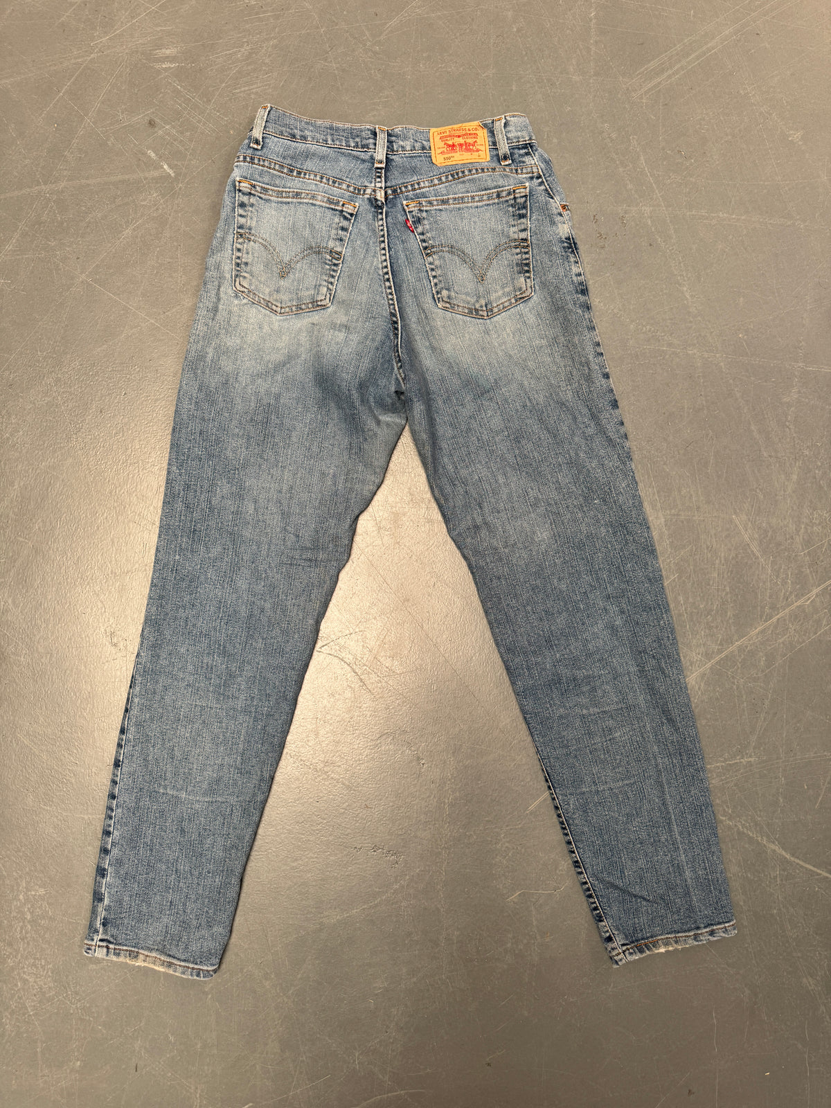 Vintage Ladies Levis High Waisted Denim 90s Made Jean - W 28 L 30 - HW166