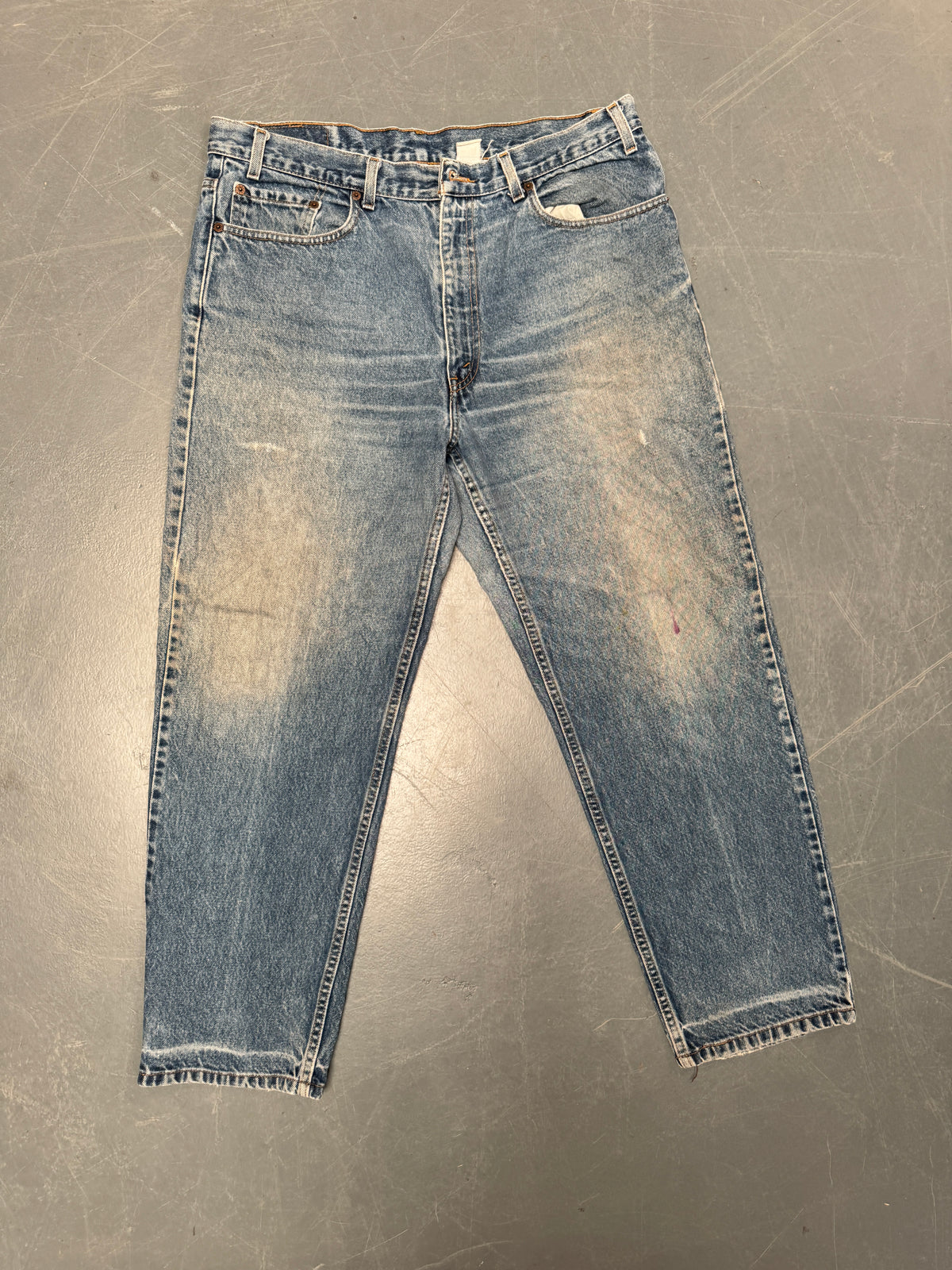 Vintage Ladies Levis High Waisted Denim 90s Made Jean - W 36 L 29 - HW170