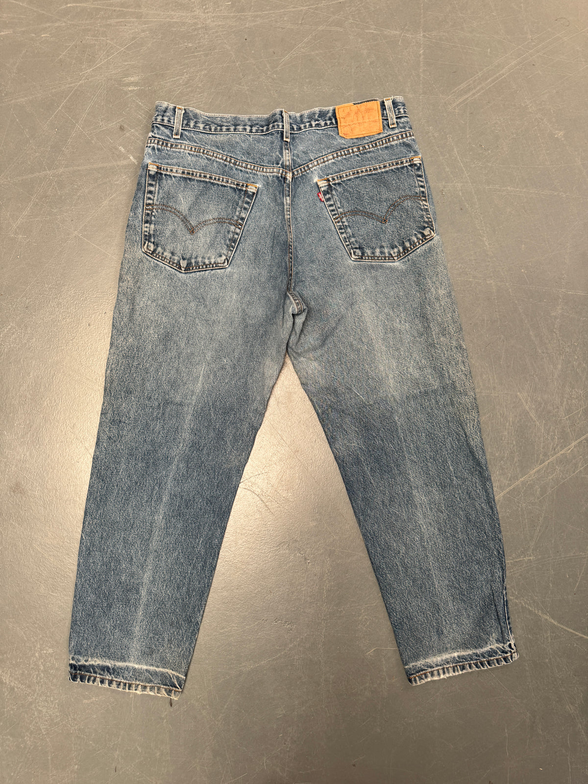 Vintage Ladies Levis High Waisted Denim 90s Made Jean - W 36 L 29 - HW170