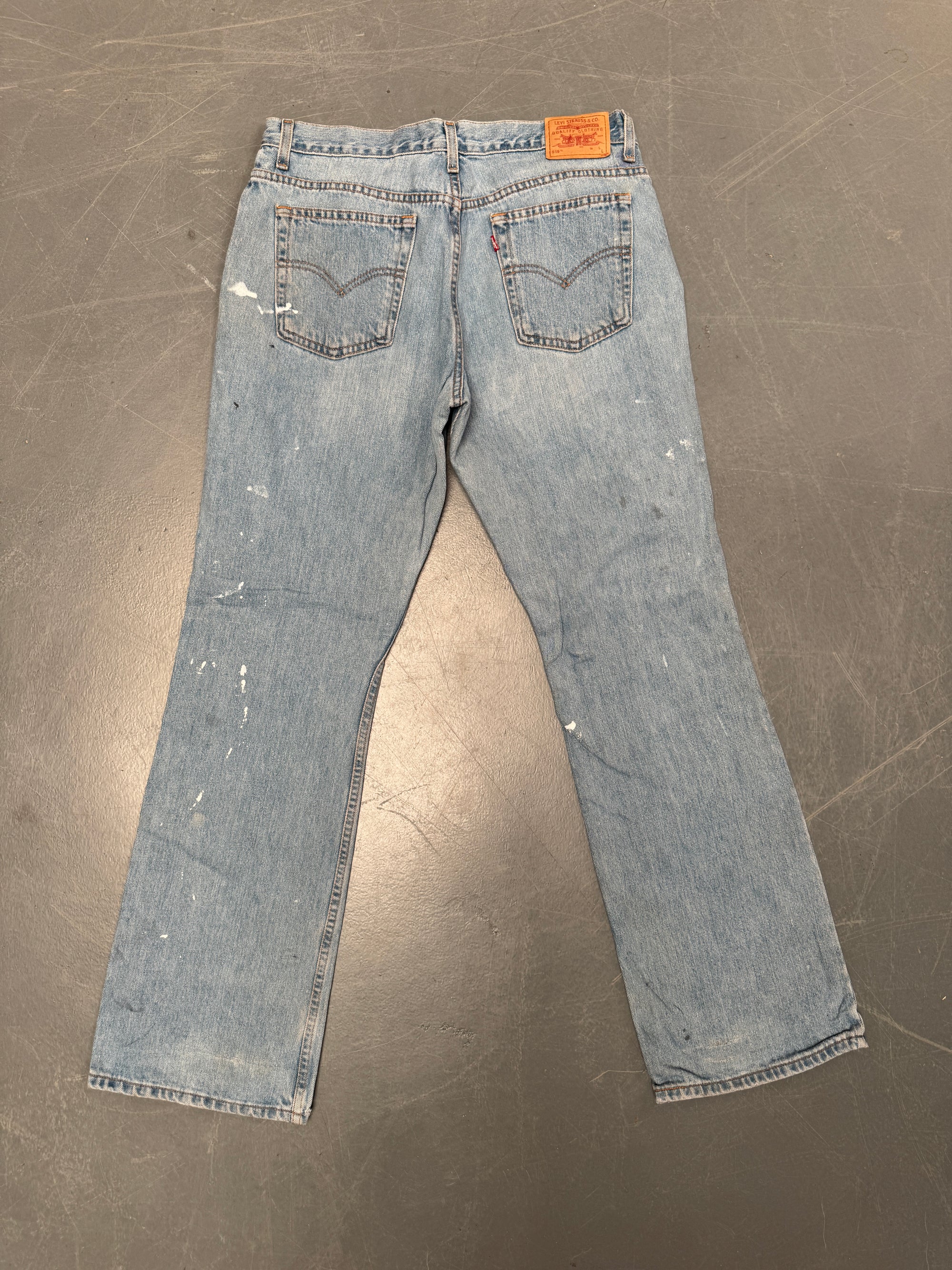Vintage Ladies Levis High Waisted Denim 90s Made Jean - W 34 L 32 - HW179