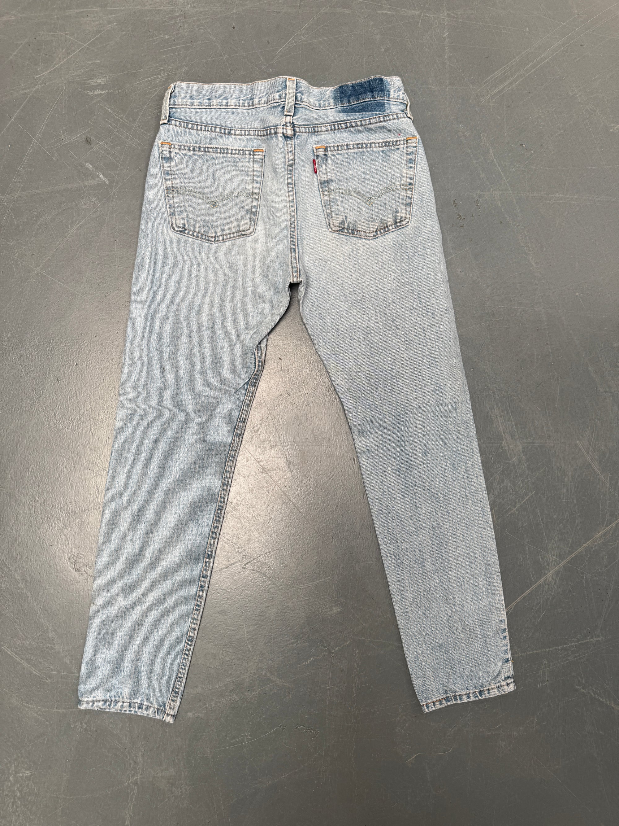 Vintage Ladies Levis High Waisted Denim 90s Made Jean - W 28 L 28 - HW184