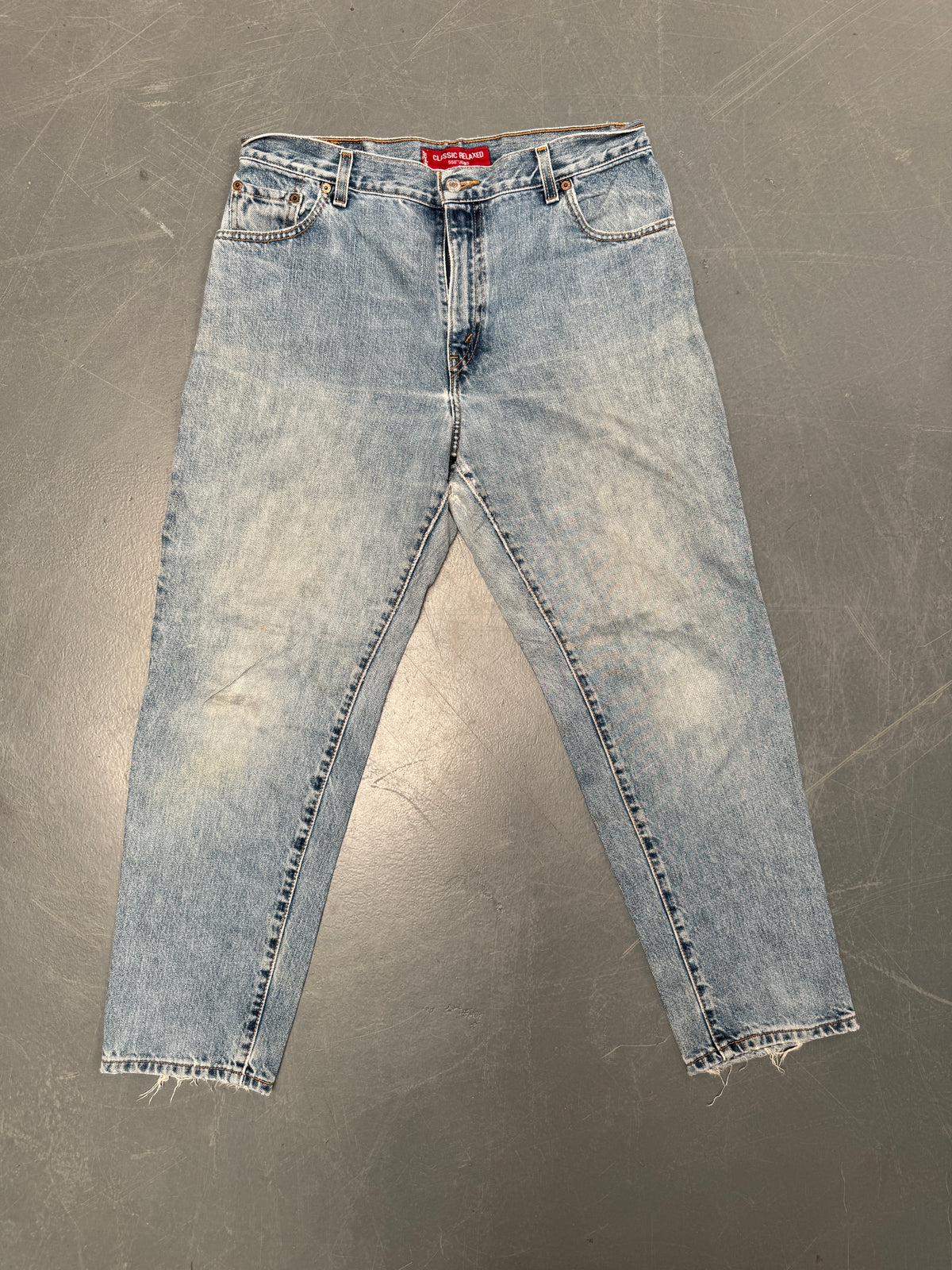 Vintage Ladies Levis High Waisted Denim 90s Made Jean - W 34 L 29 - HW186