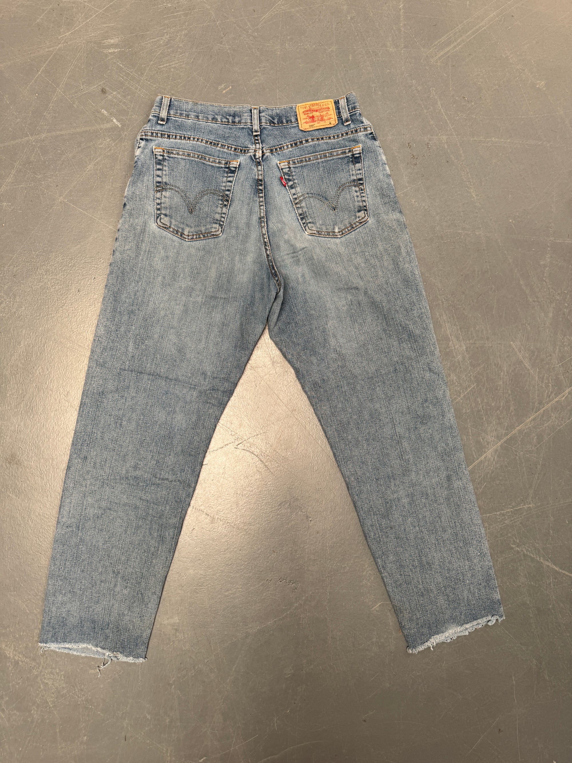 Vintage Ladies Levis High Waisted Denim 90s Made Jean - W 30 L 29 - HW188