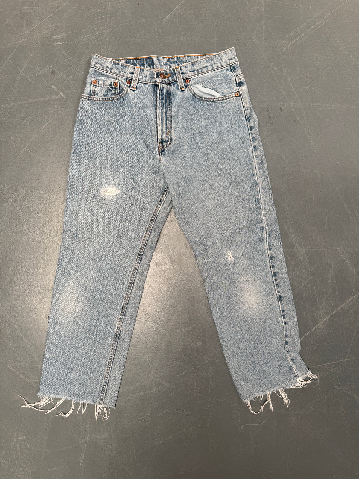 Vintage Ladies Levis High Waisted Denim 90s Made Jean - W 28 L 26 - HW189