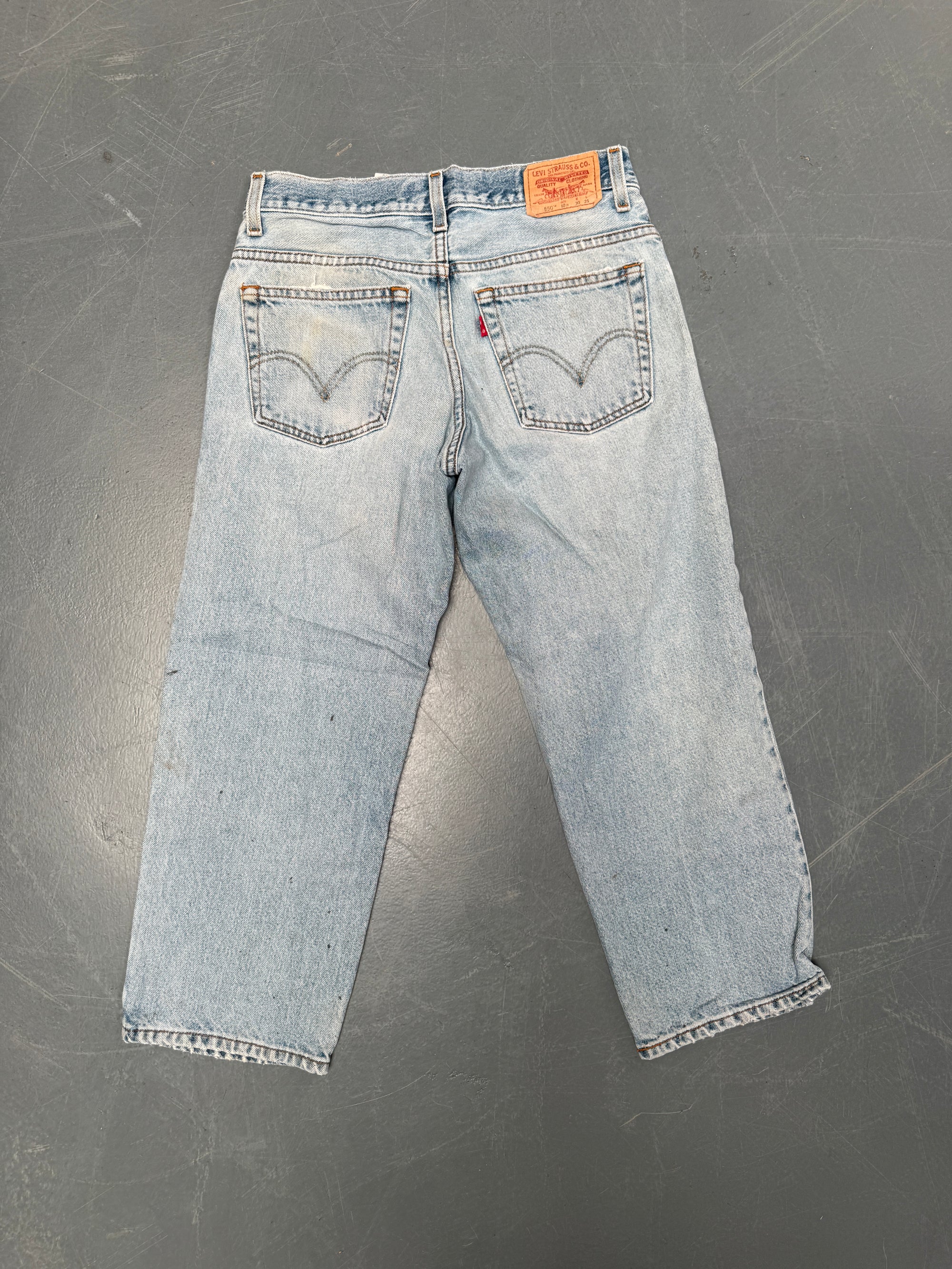 Vintage Ladies Levis High Waisted Denim 90s Made Jean - W 28 L 24 - HW191