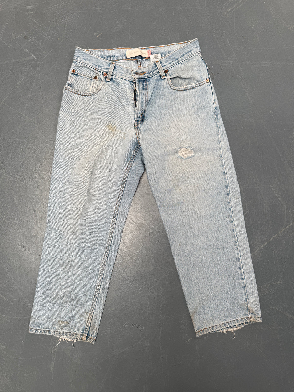 Vintage Ladies Levis High Waisted Denim 90s Made Jean - W 30 L 25 - HW194