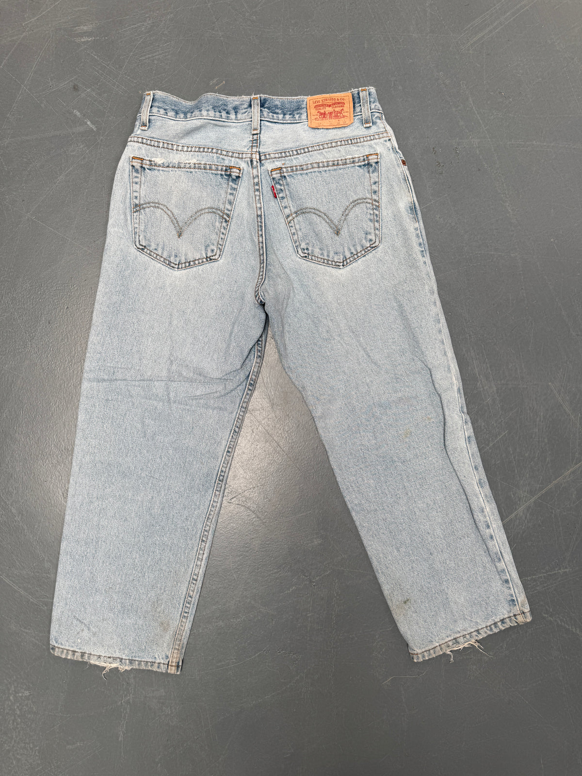 Vintage Ladies Levis High Waisted Denim 90s Made Jean - W 30 L 25 - HW194