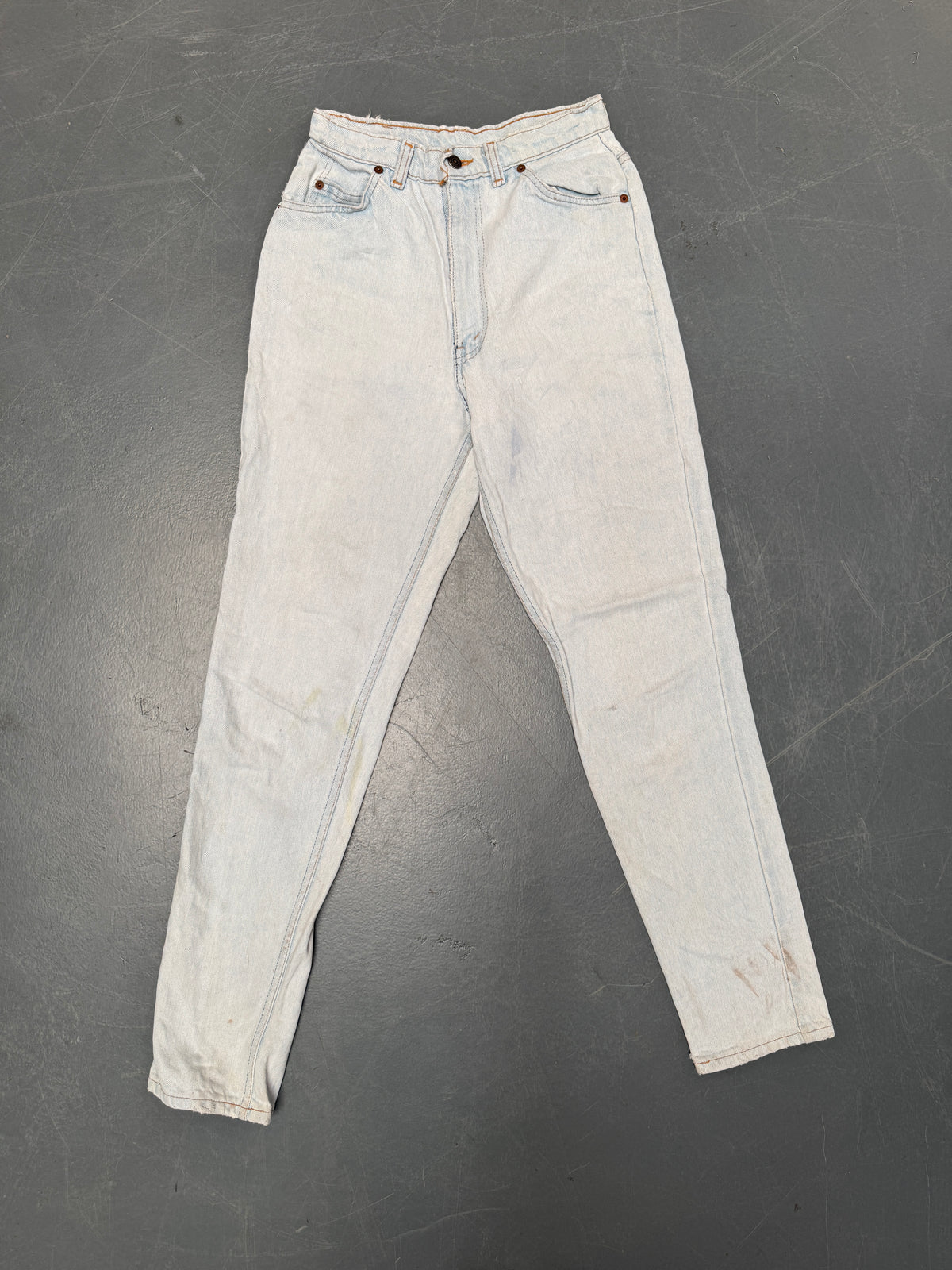Vintage Ladies Levis High Waisted Denim 90s Made Jean - W 26 L 32 - HW201