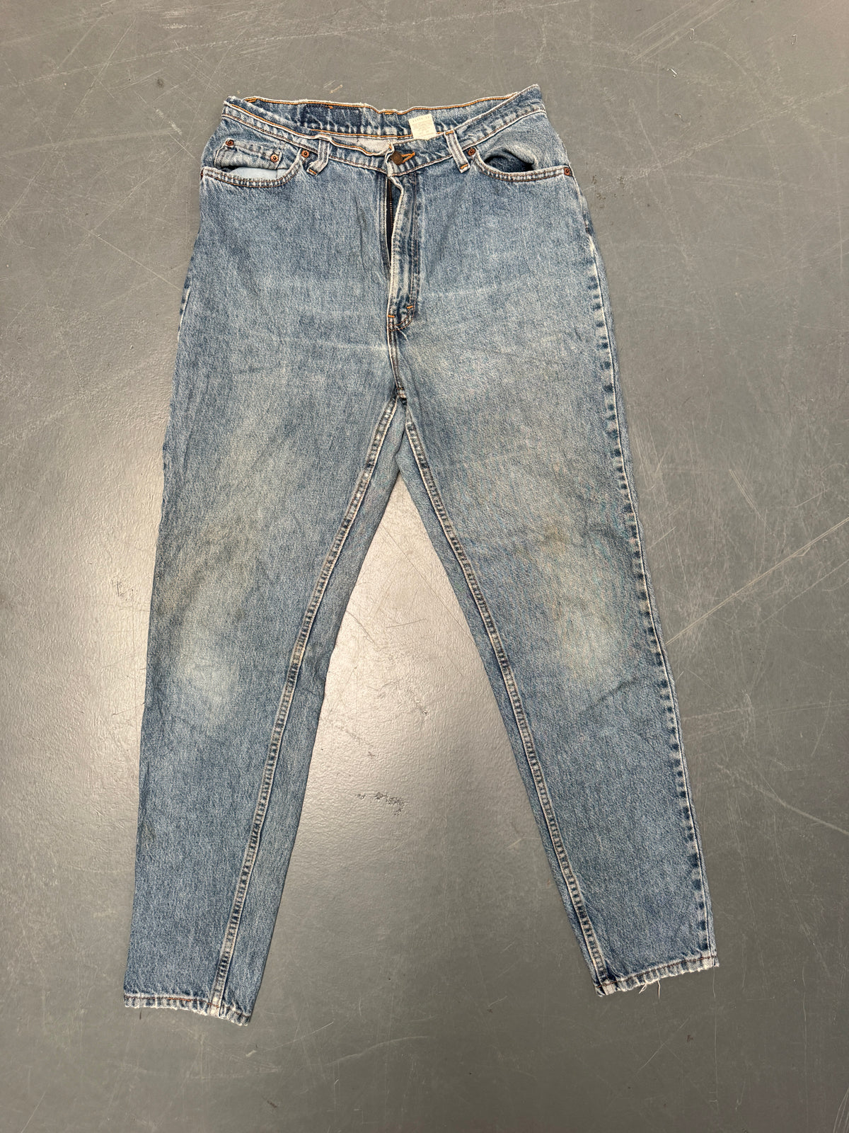 Vintage Ladies Levis High Waisted Denim 90s Made Jean - W 30 L 32 - HW202